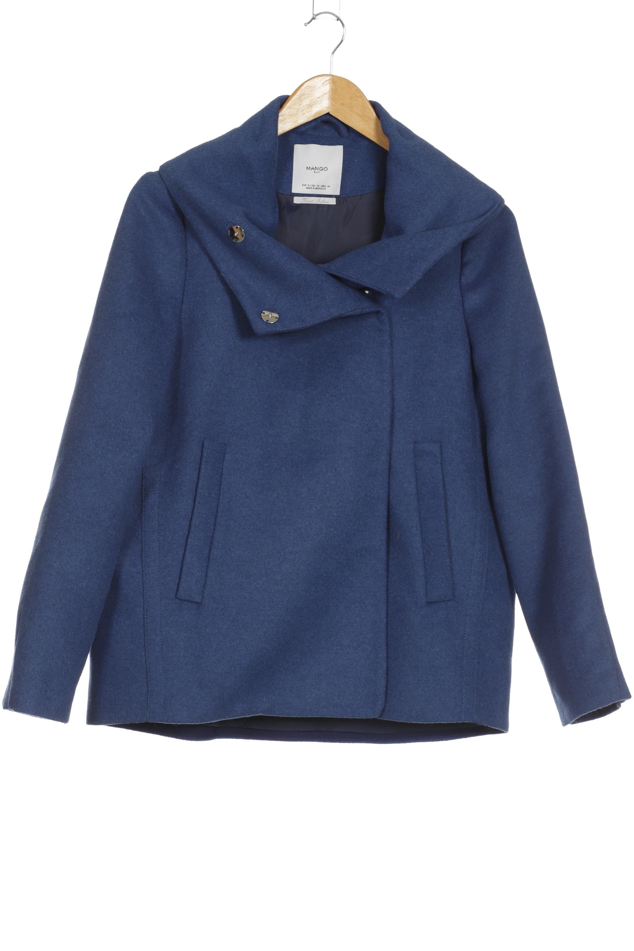 

Mango Damen Jacke, blau, Gr.