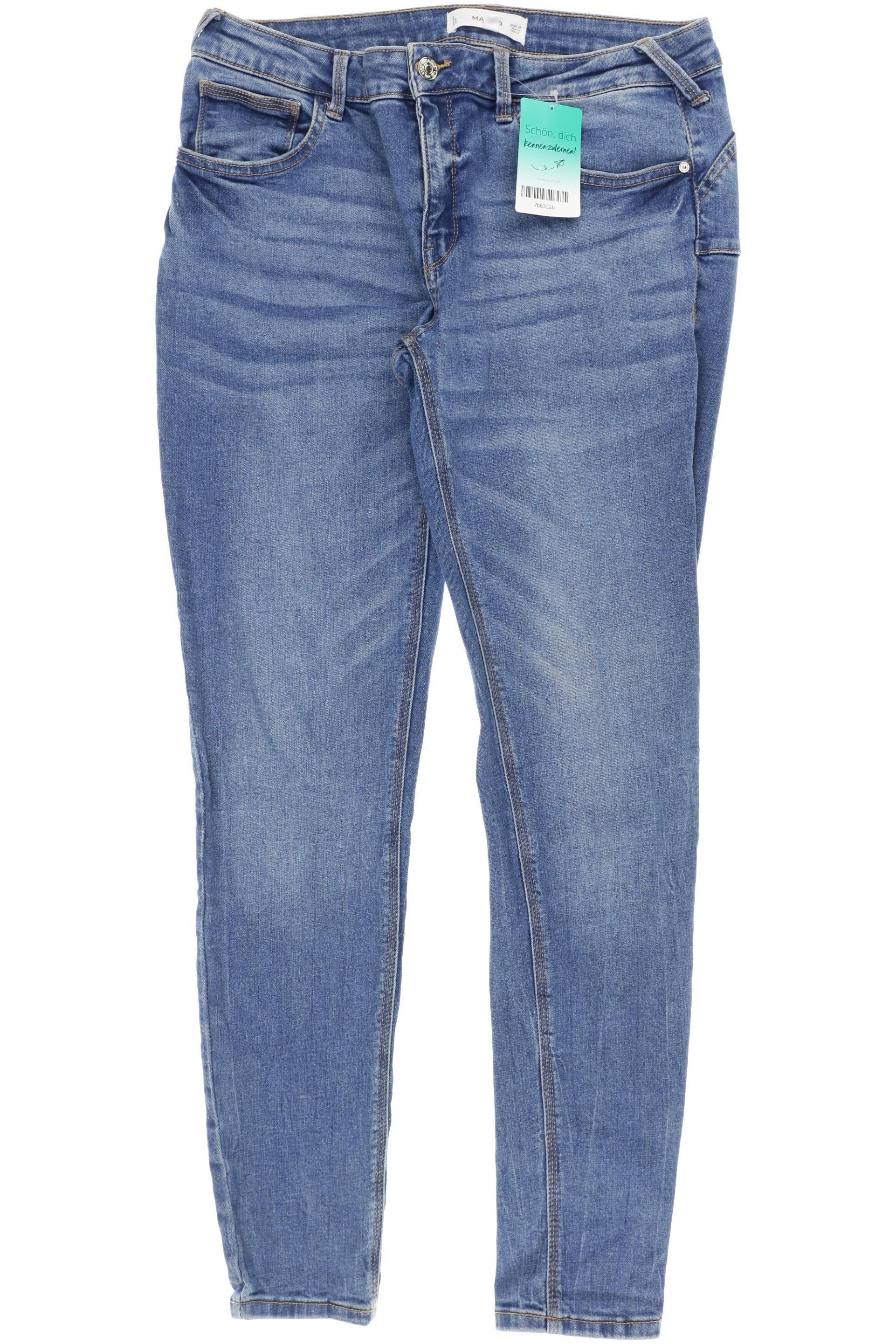 

Mango Damen Jeans, blau, Gr. 42