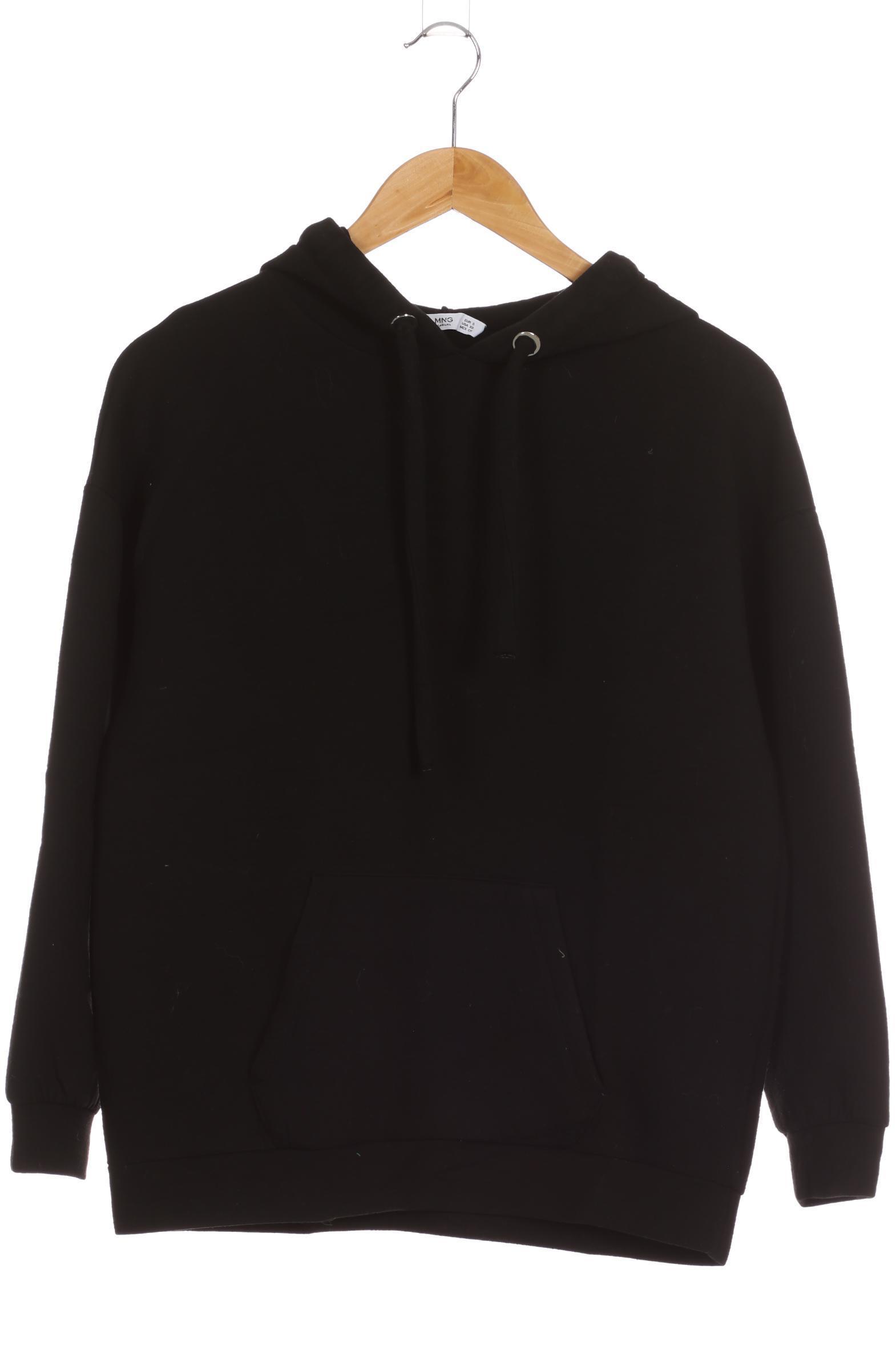 

Mango Damen Kapuzenpullover, schwarz, Gr.