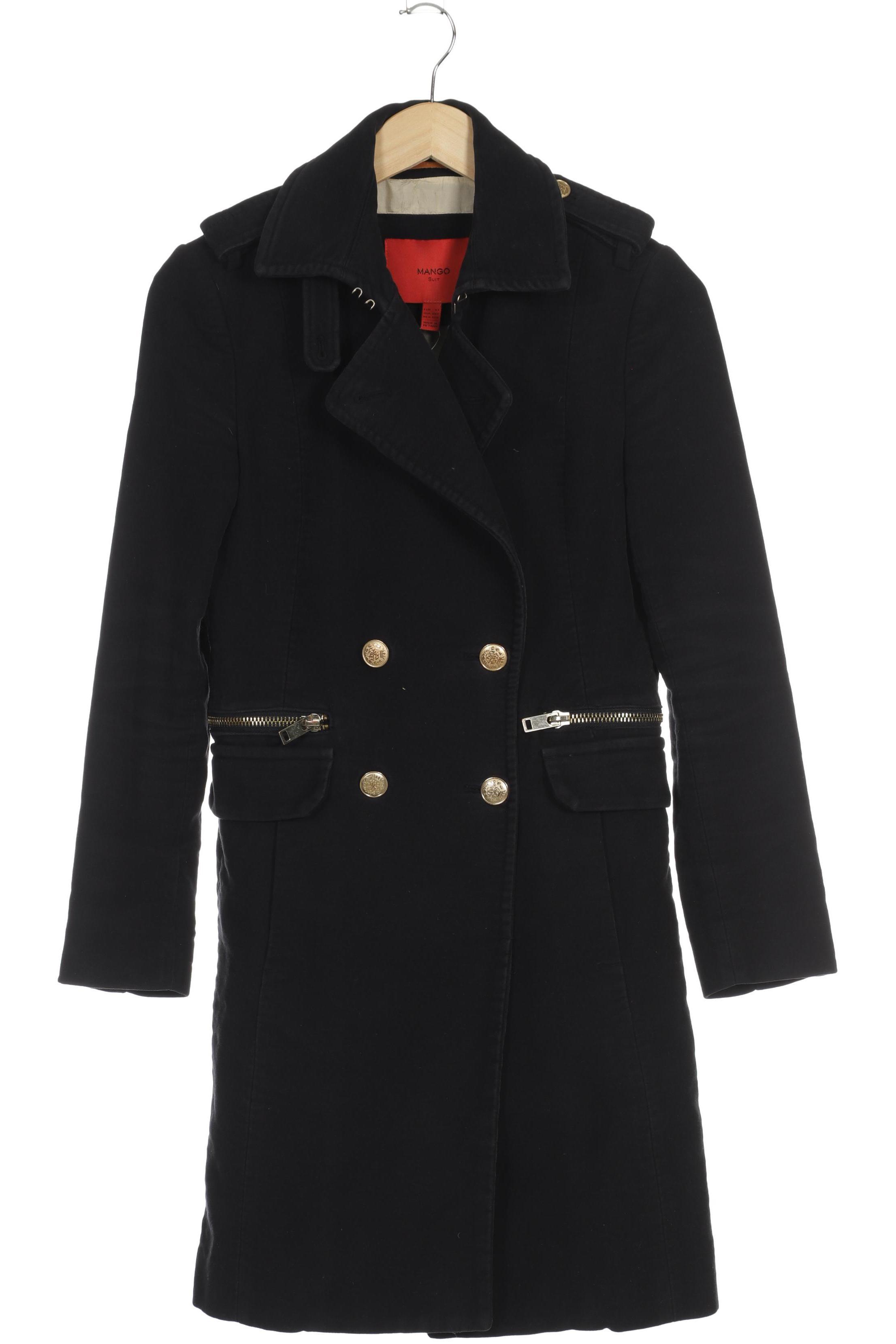 

Mango Damen Mantel, blau, Gr.