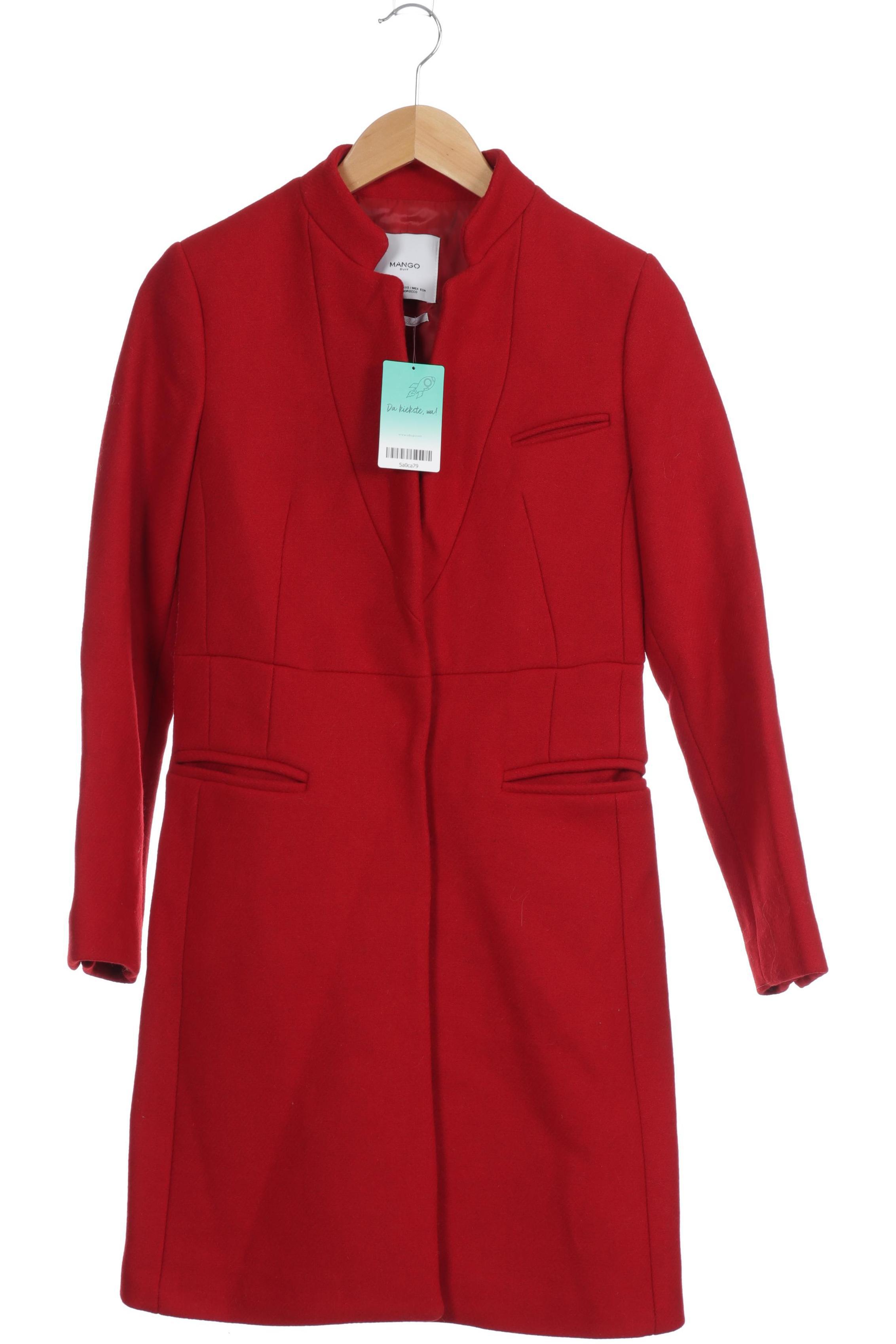 

Mango Damen Mantel, rot, Gr.