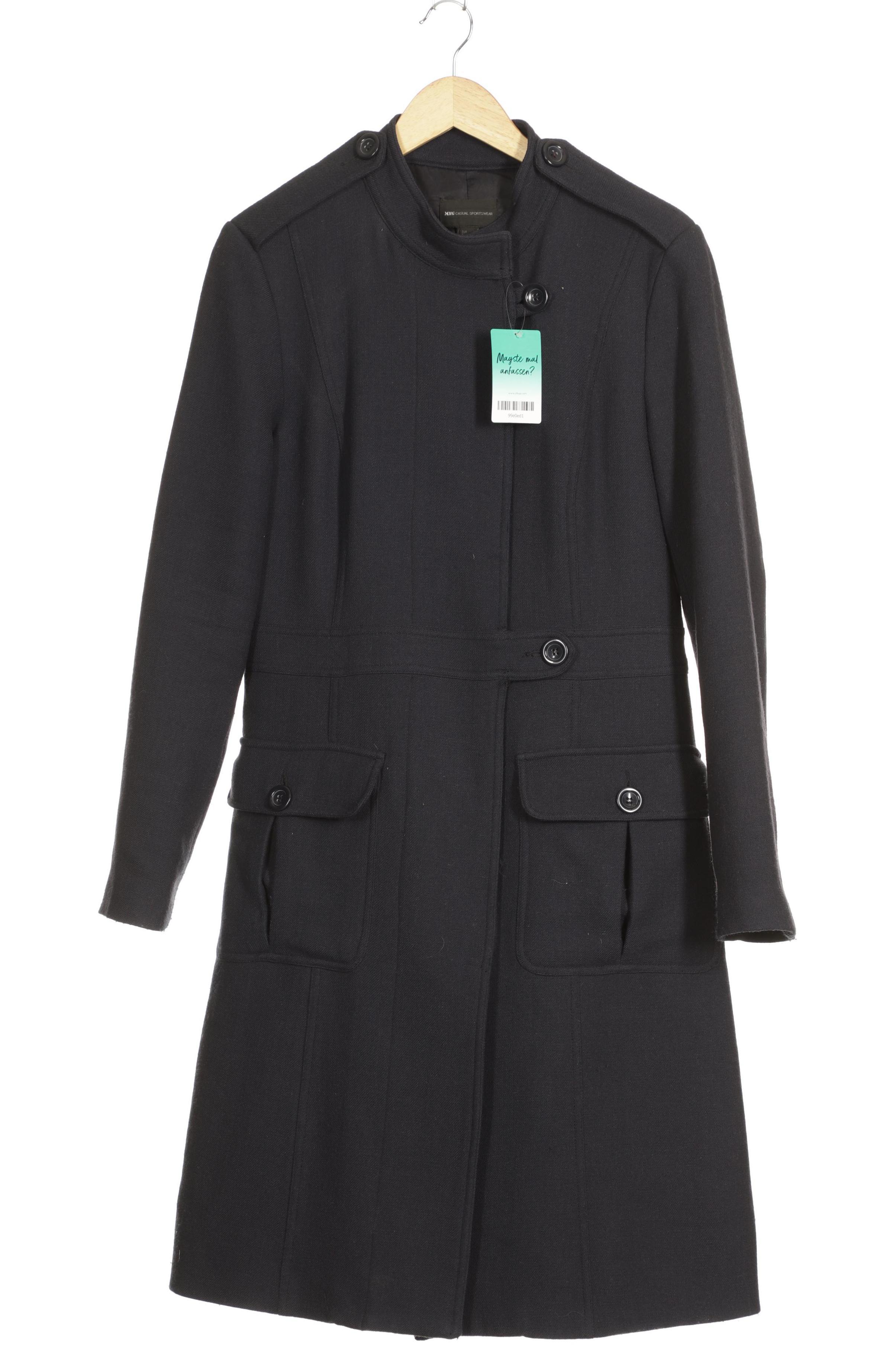 

Mango Damen Mantel, blau, Gr.