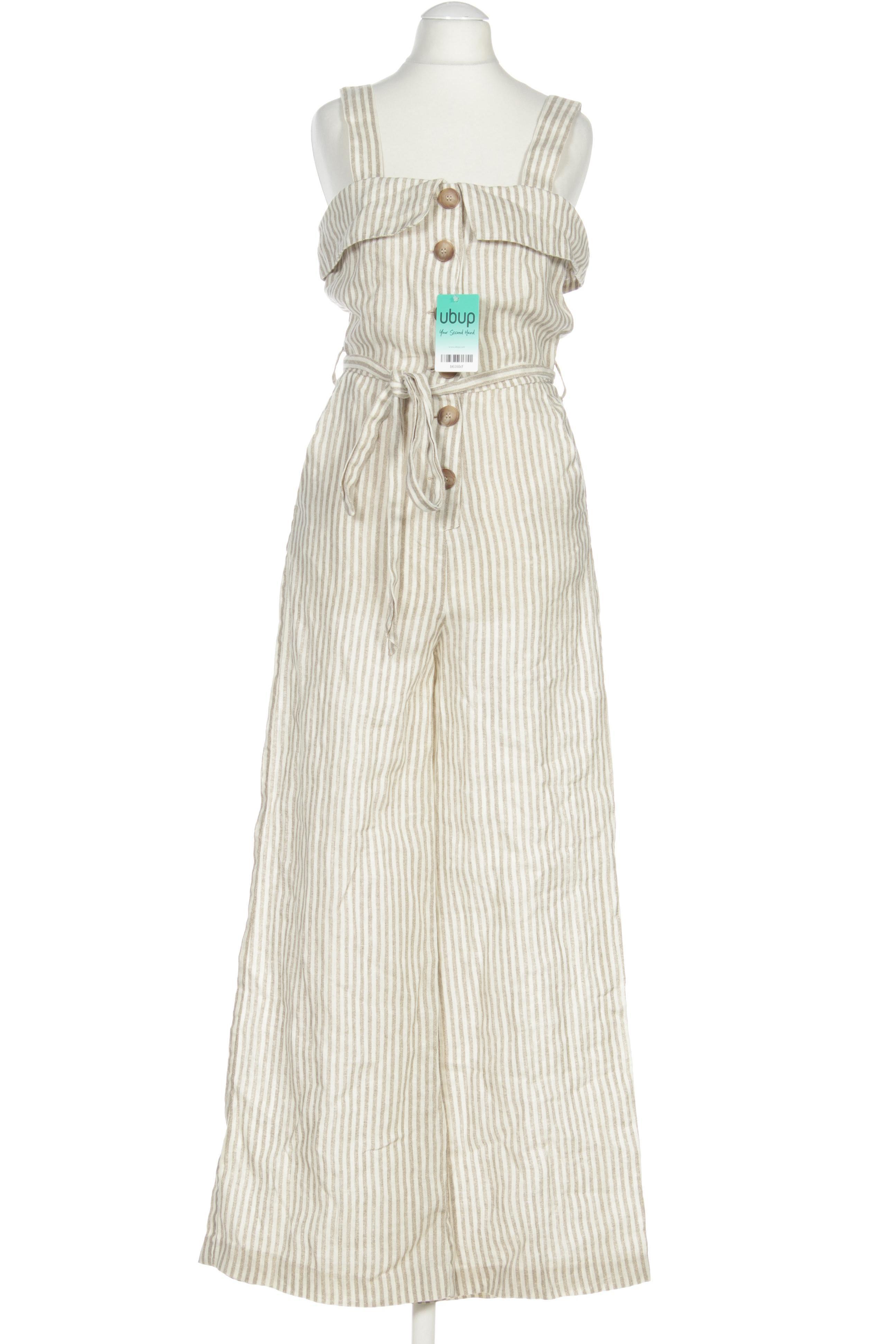 

Mango Damen Jumpsuit/Overall, beige, Gr.