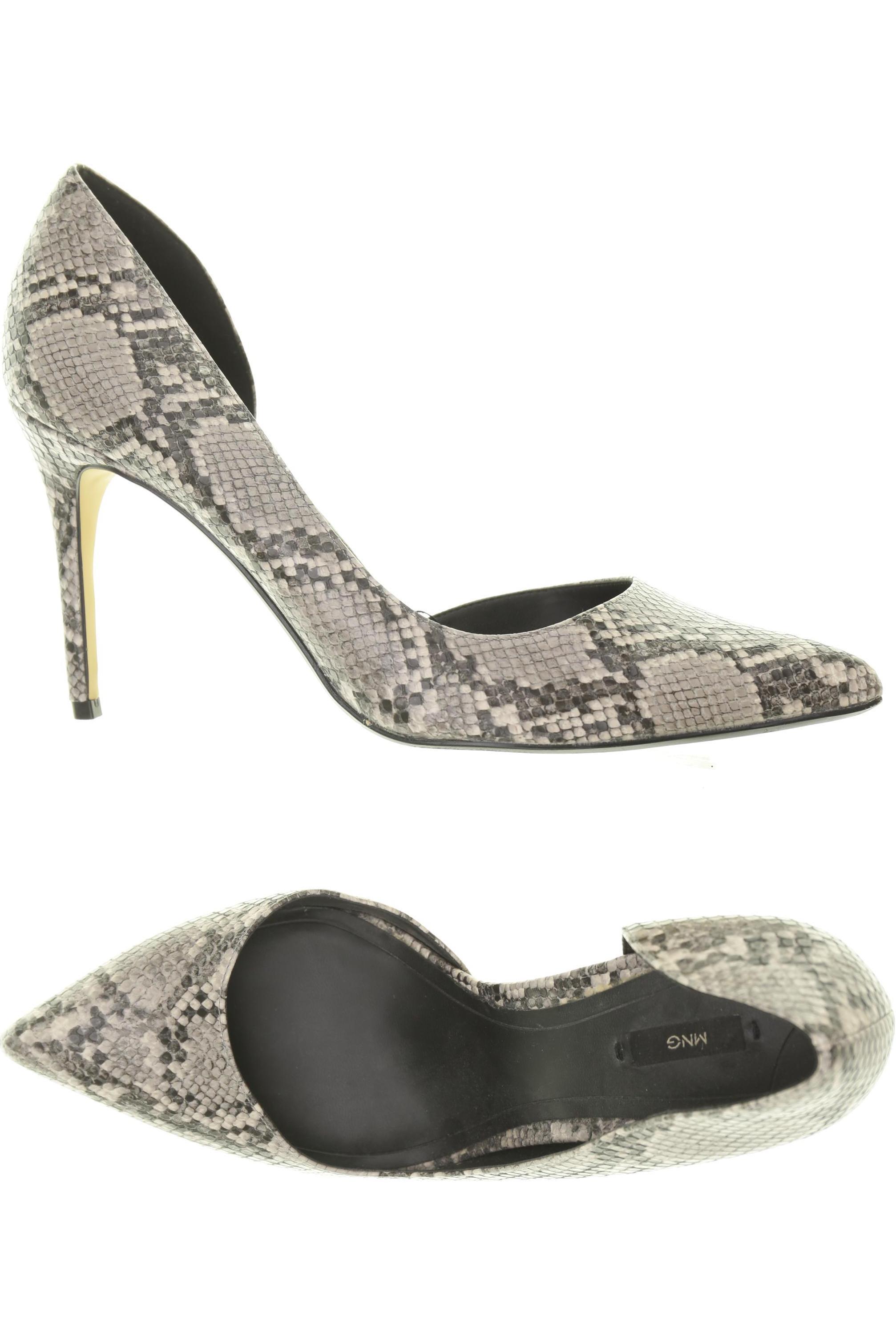 

Mango Damen Pumps, grau, Gr. 41