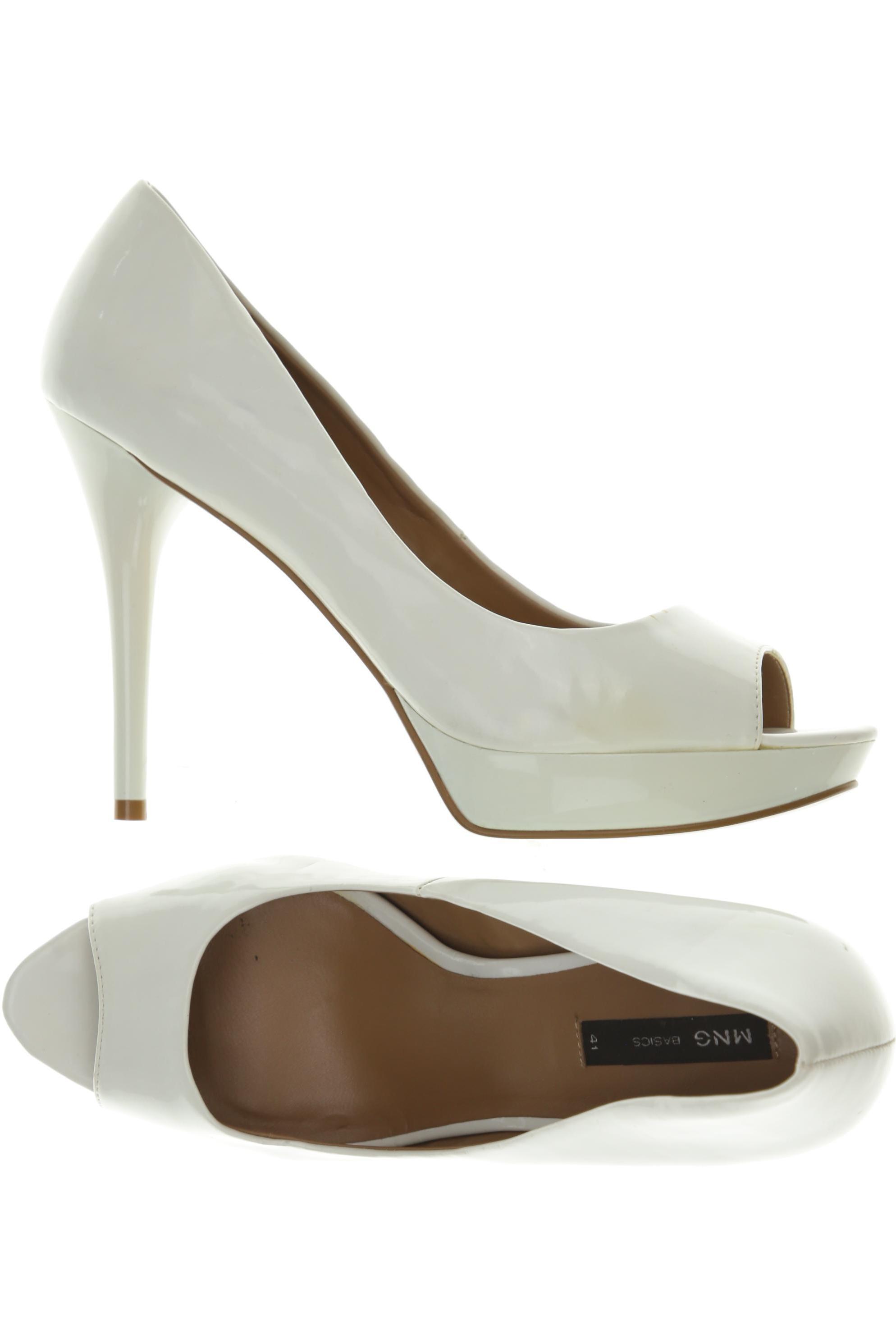 

Mango Damen Pumps, weiß, Gr. 41