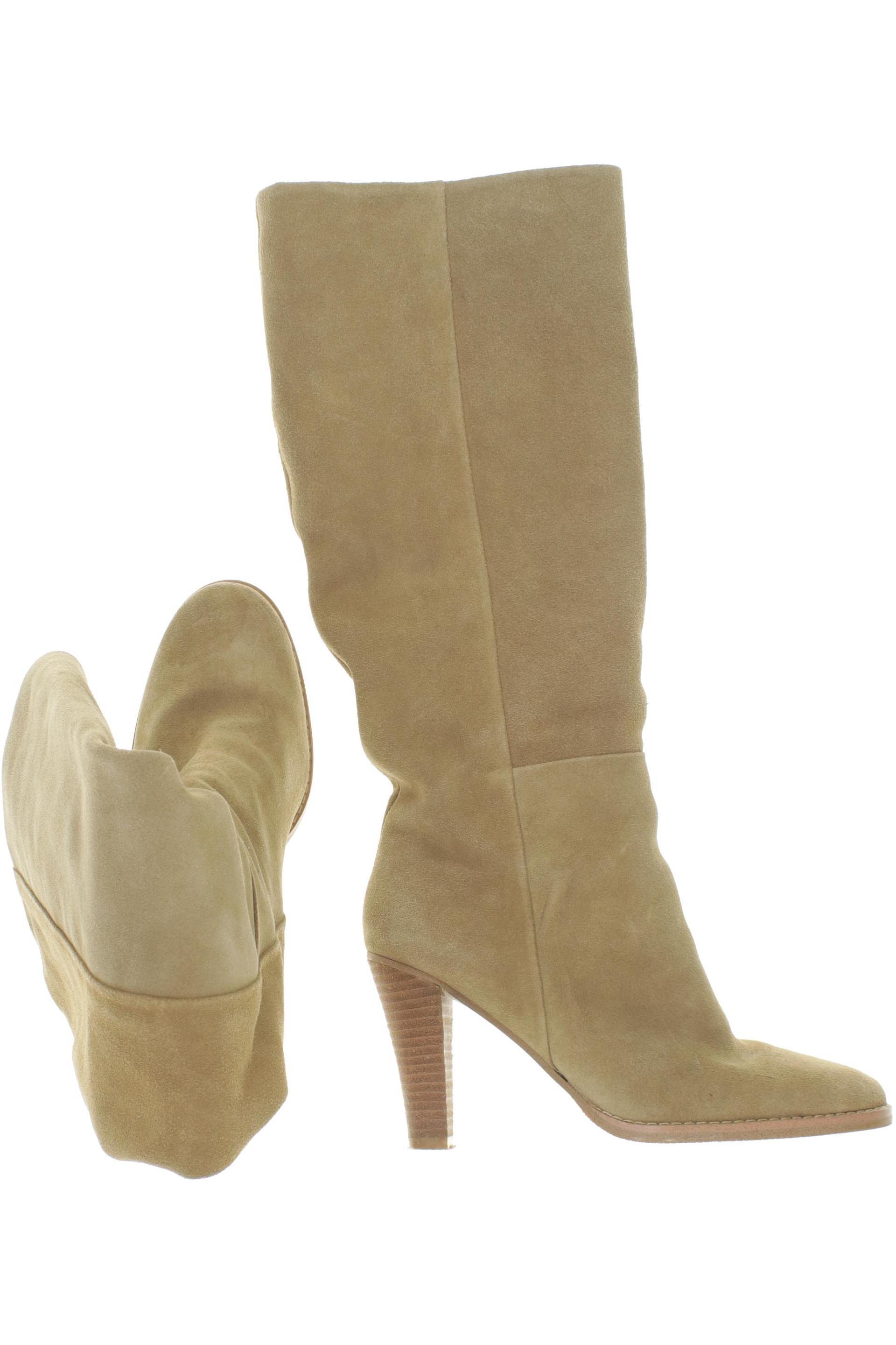 

Mango Damen Stiefel, beige, Gr. 36