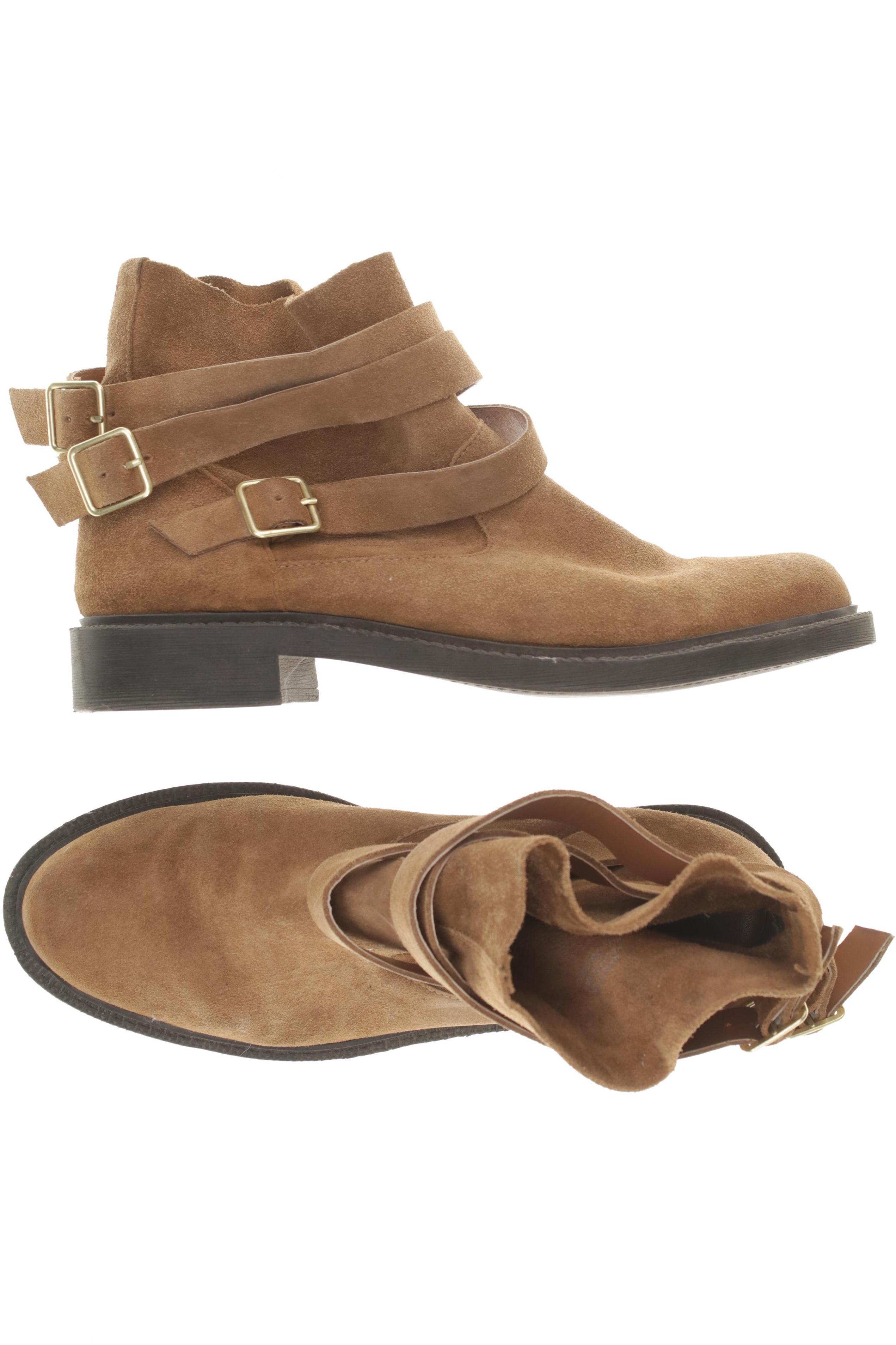 

Mango Damen Stiefelette, braun, Gr. 40