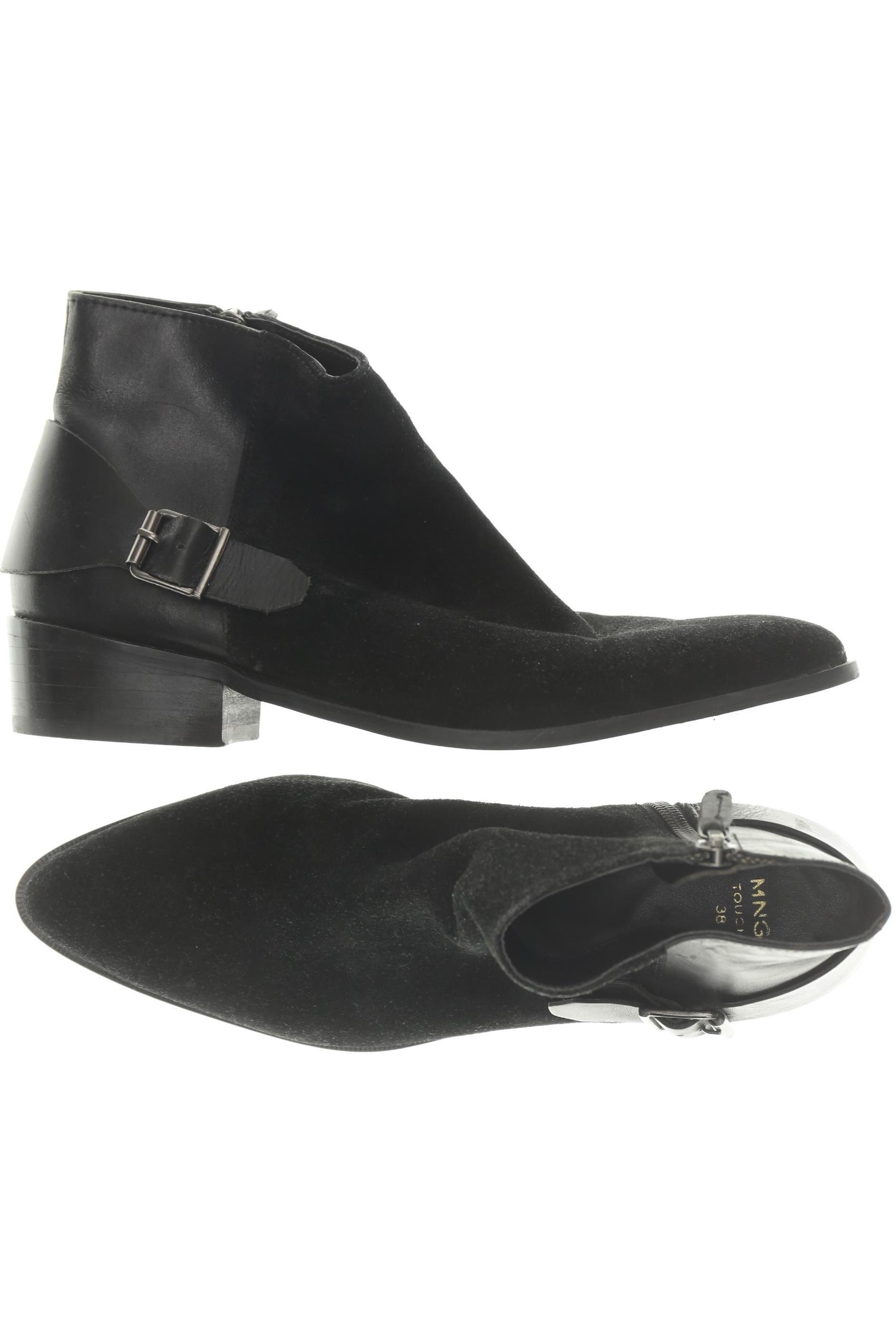 

Mango Damen Stiefelette, schwarz, Gr. 38