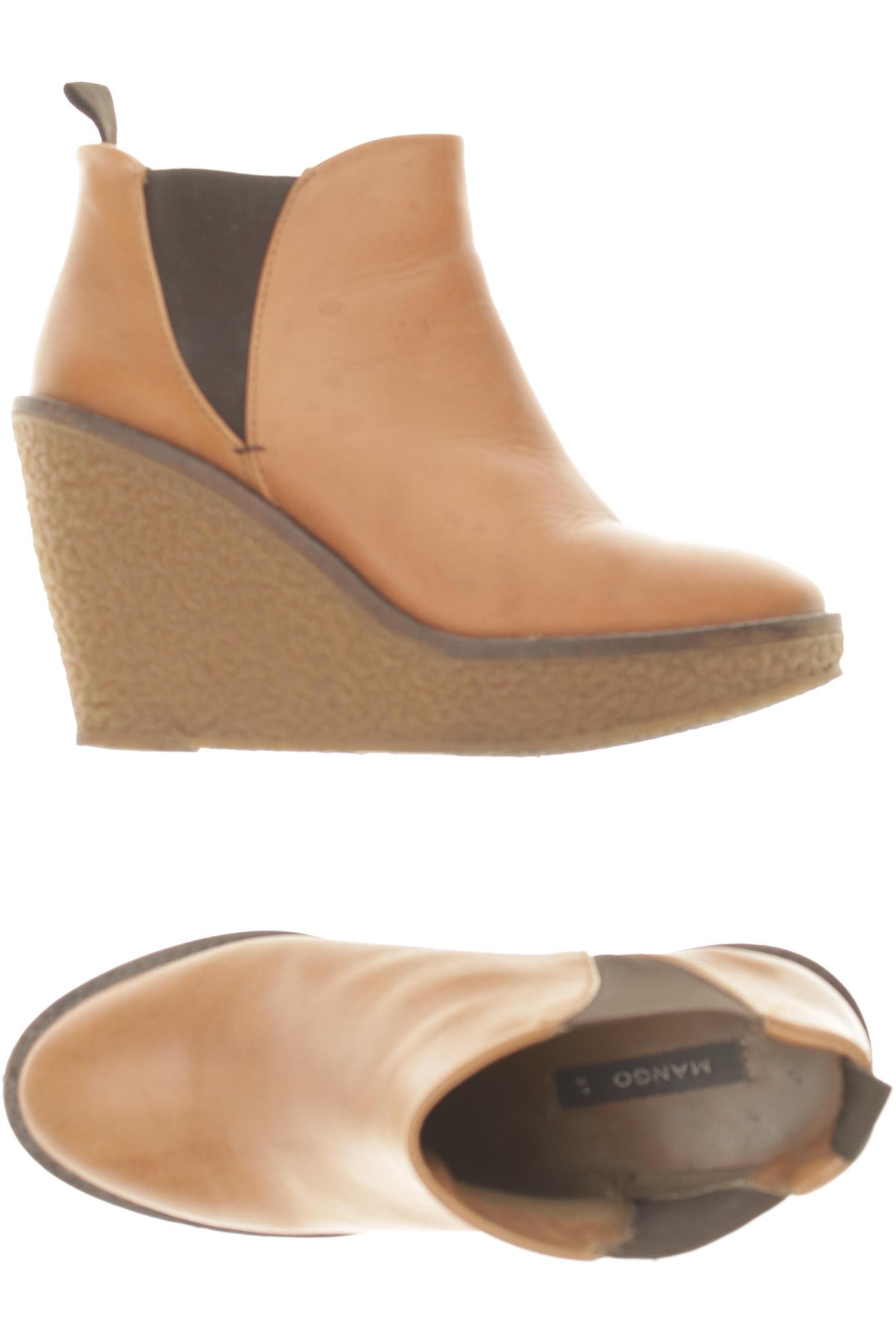 

Mango Damen Stiefelette, braun, Gr. 37