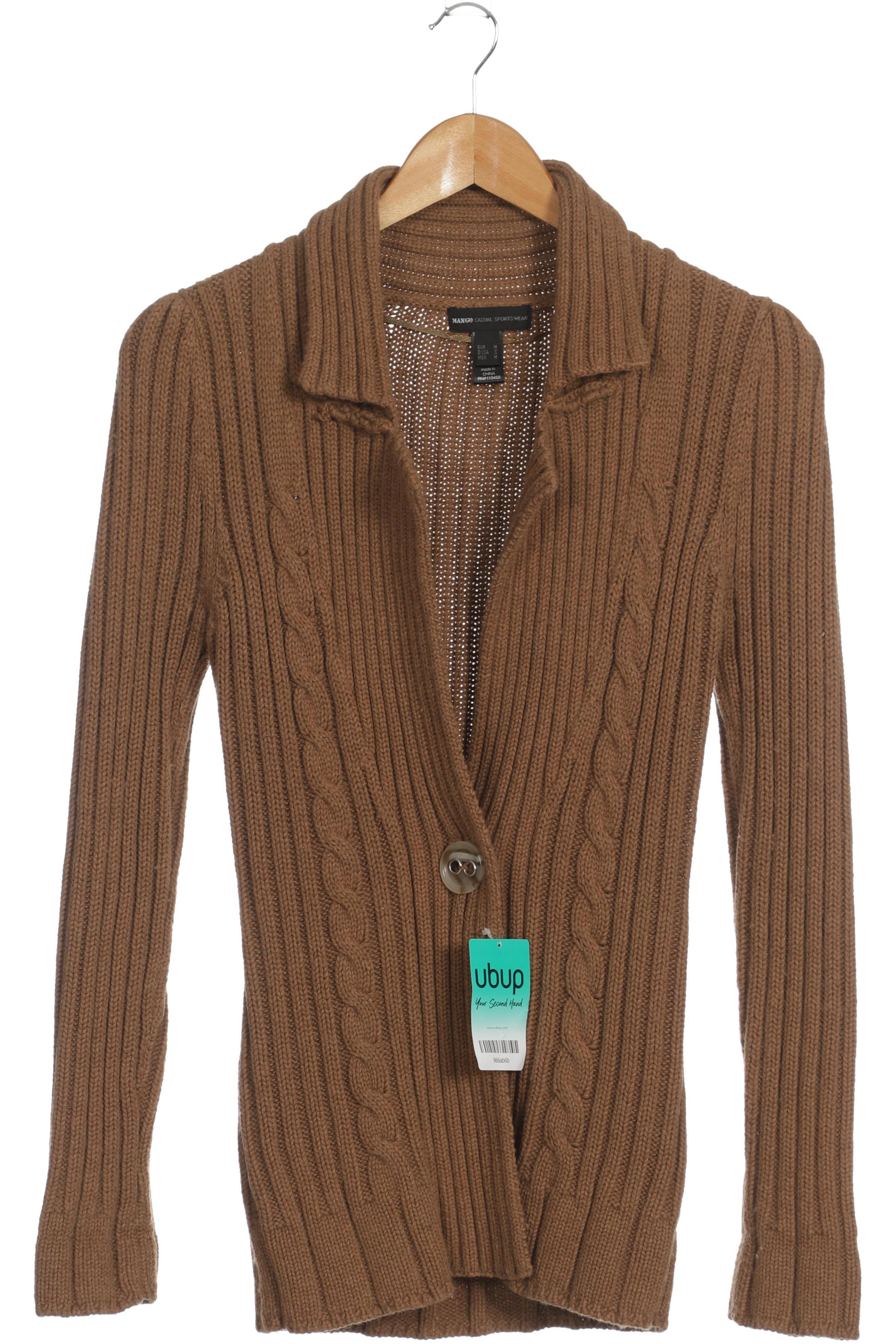 

Mango Damen Strickjacke, braun, Gr.