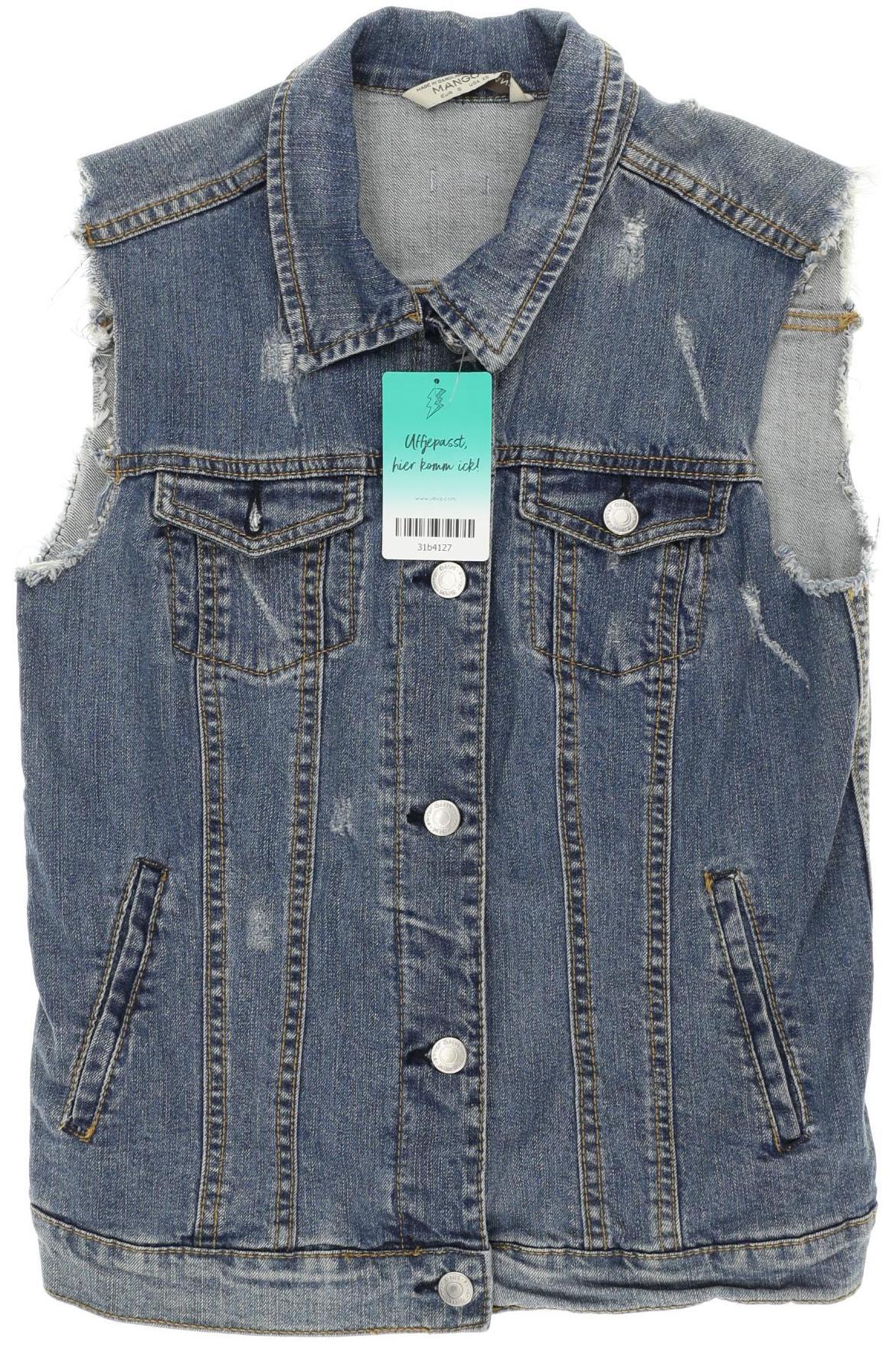 

Mango Damen Weste, blau, Gr.