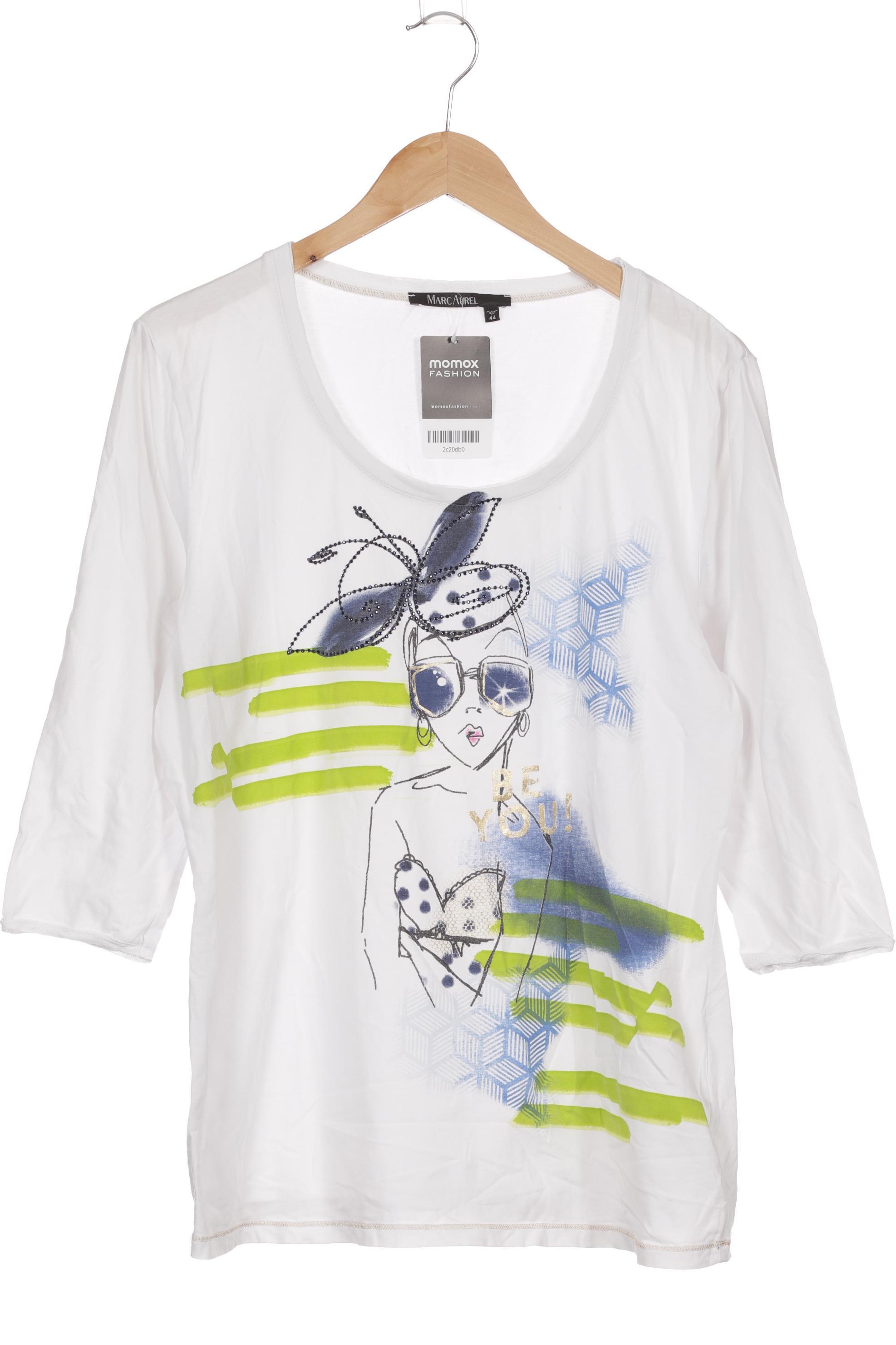 

Marc Aurel Damen Langarmshirt, weiß, Gr. 44