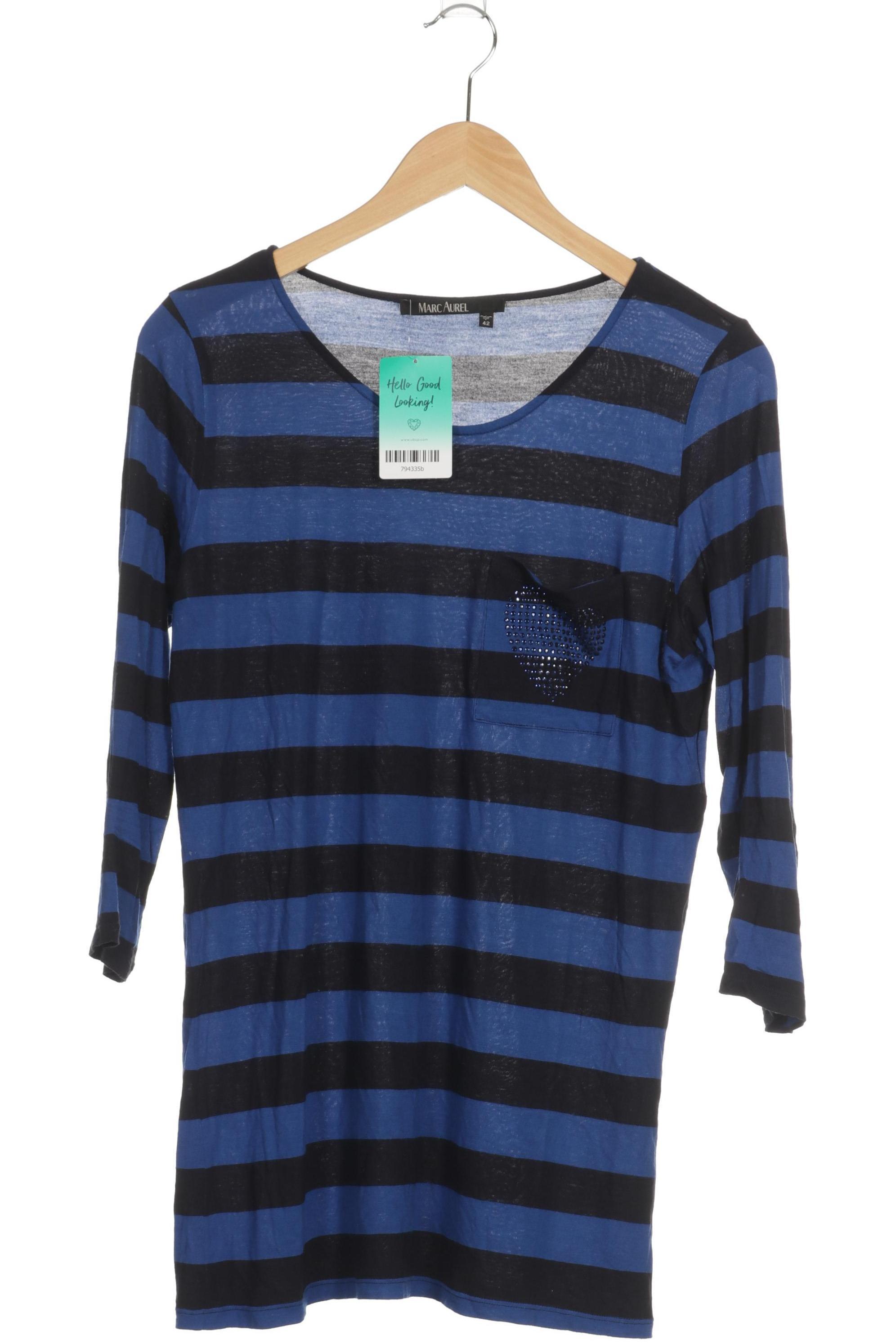 

Marc Aurel Damen Langarmshirt, blau, Gr. 42