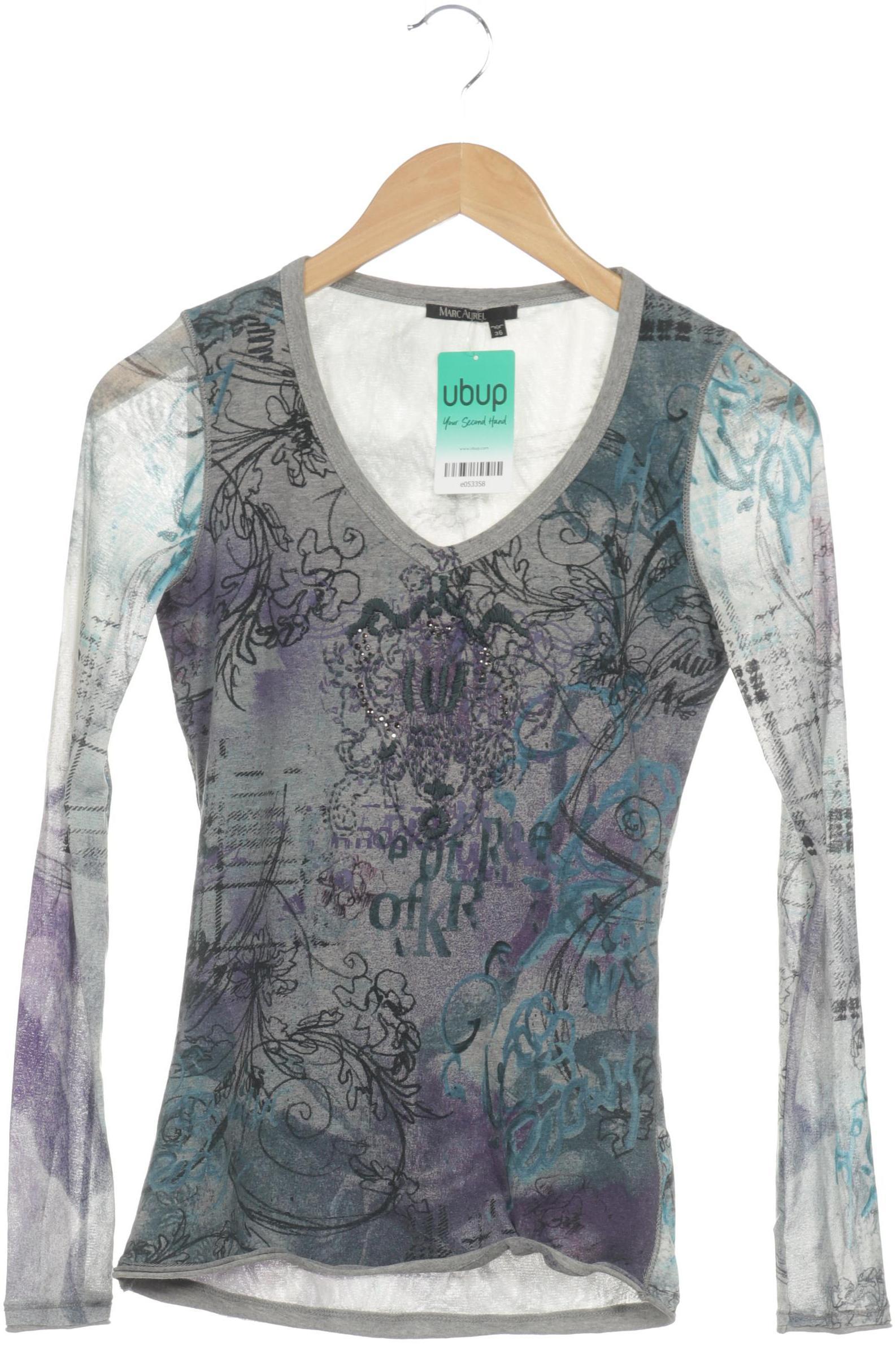 

Marc Aurel Damen Langarmshirt, blau, Gr. 36