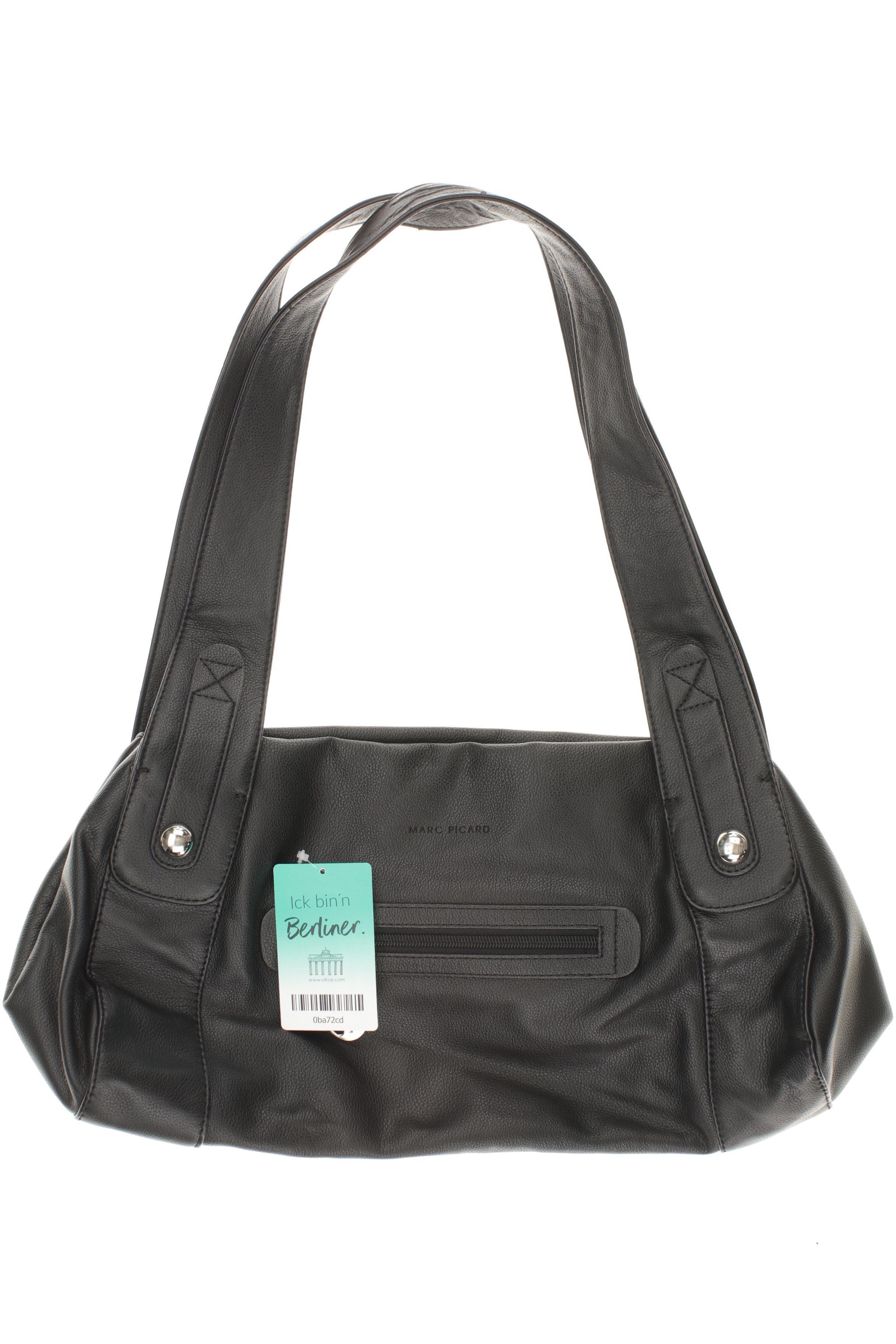

Marc Picard Damen Handtasche, schwarz, Gr.