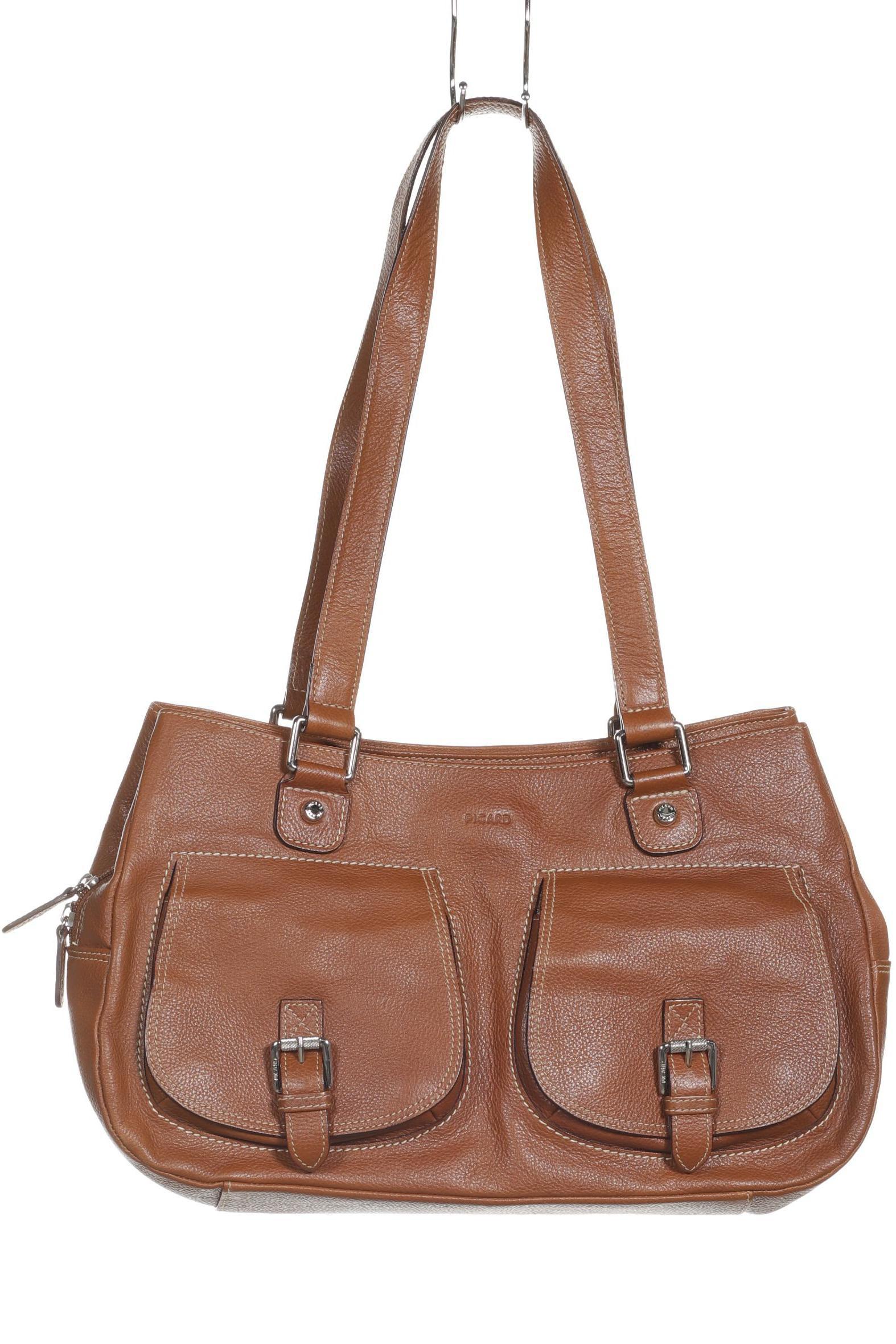 

Marc Picard Damen Handtasche, braun, Gr.