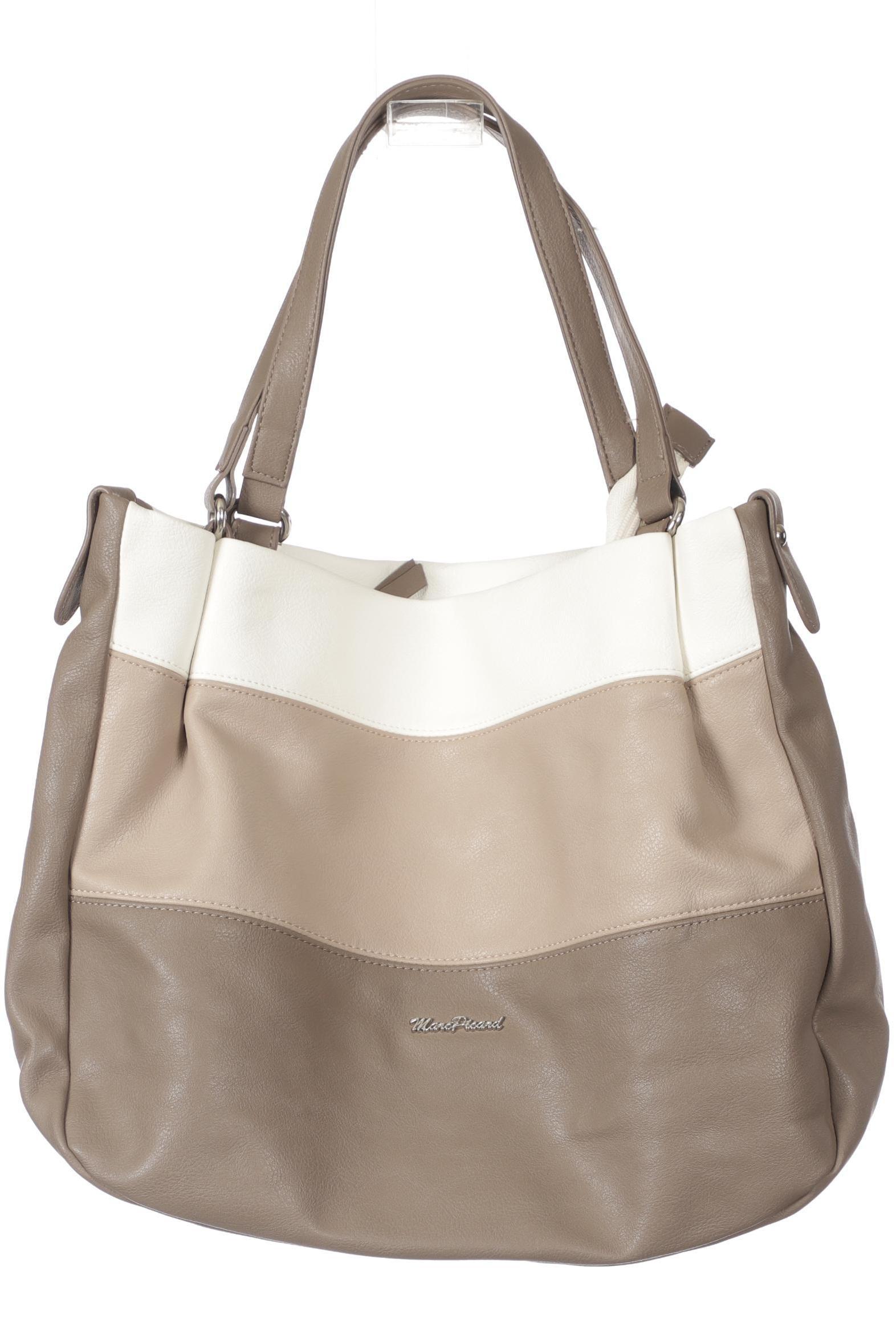 

Marc Picard Damen Handtasche, beige, Gr.