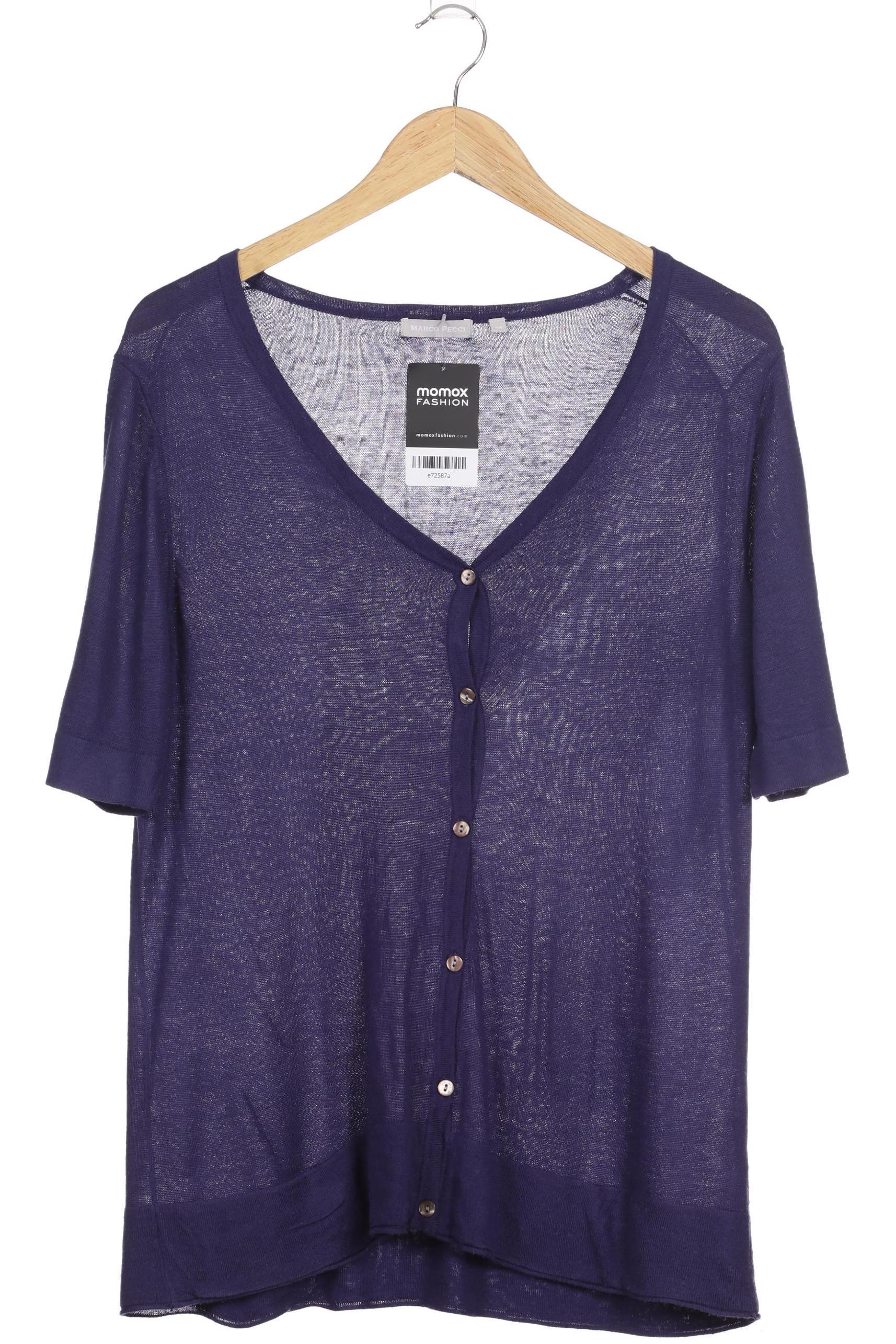 

Marco Pecci Damen Strickjacke, blau, Gr. 38