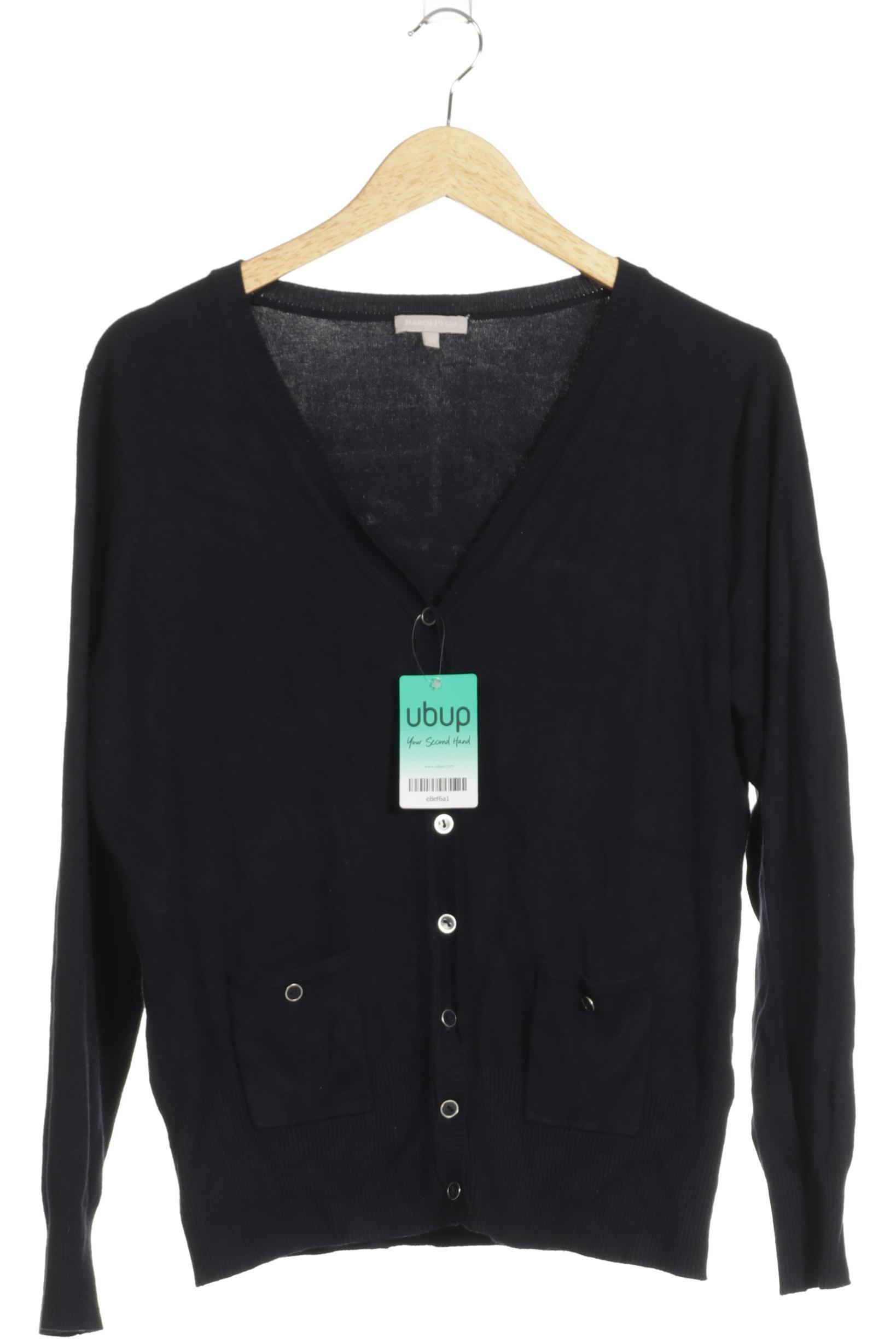 

Marco Pecci Damen Strickjacke, blau, Gr. 44