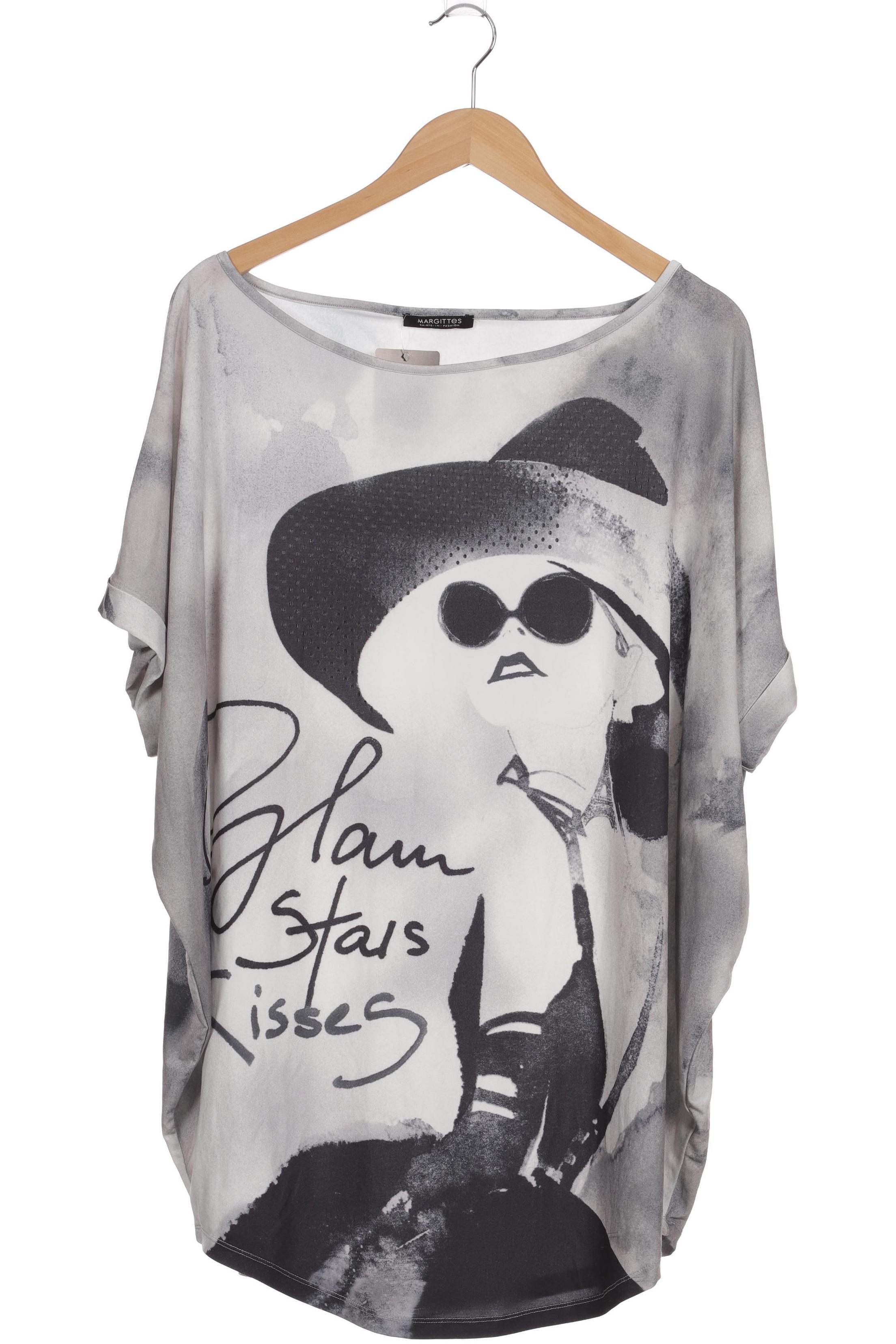 

Margittes Damen T-Shirt, grau, Gr.