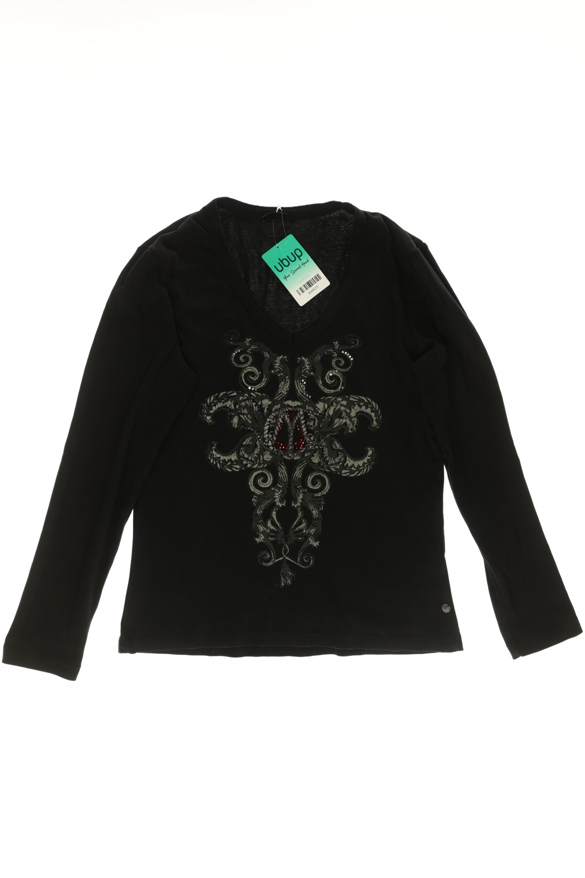 

Margittes Damen Langarmshirt, schwarz, Gr. 40