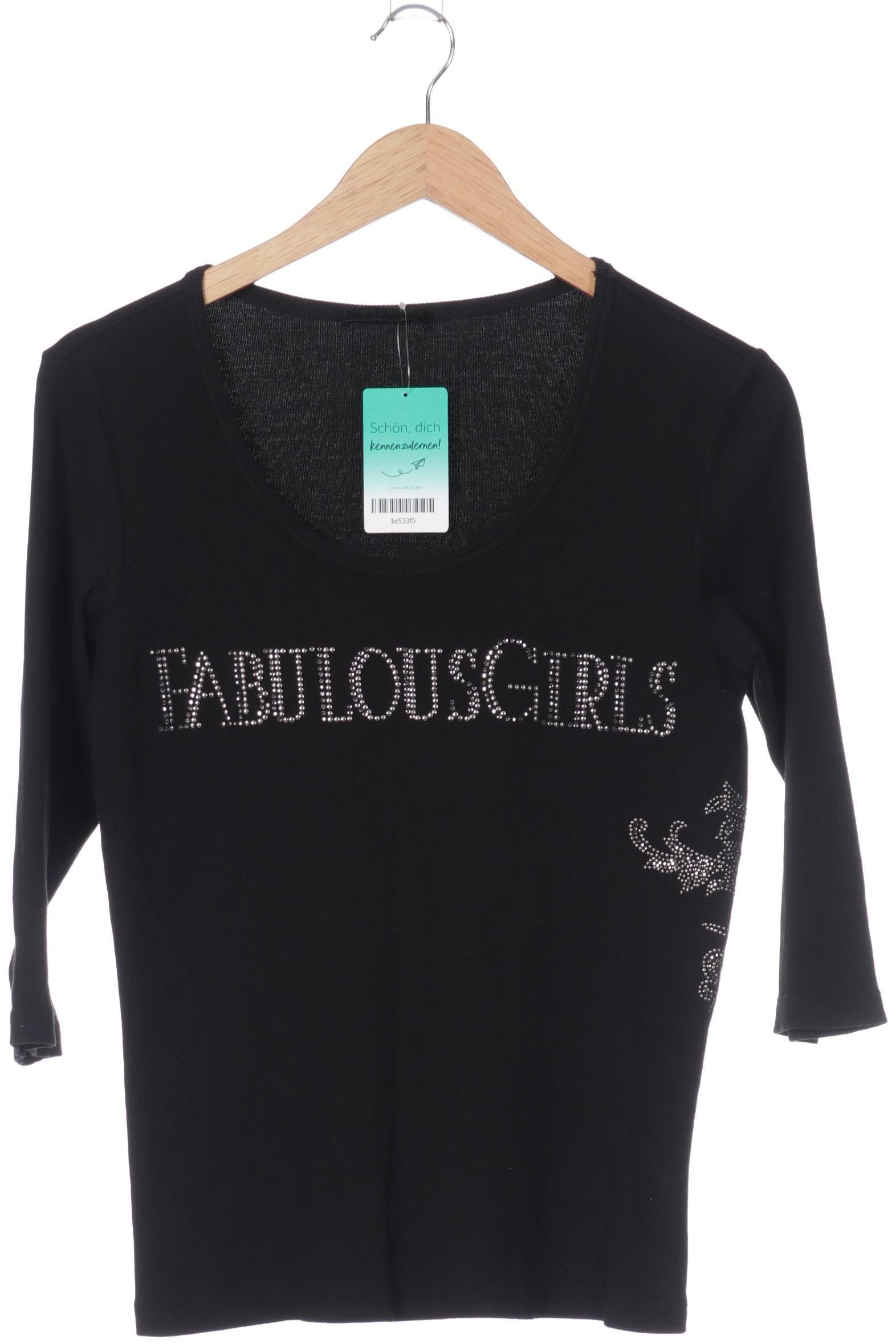 

Margittes Damen Langarmshirt, schwarz, Gr. 42