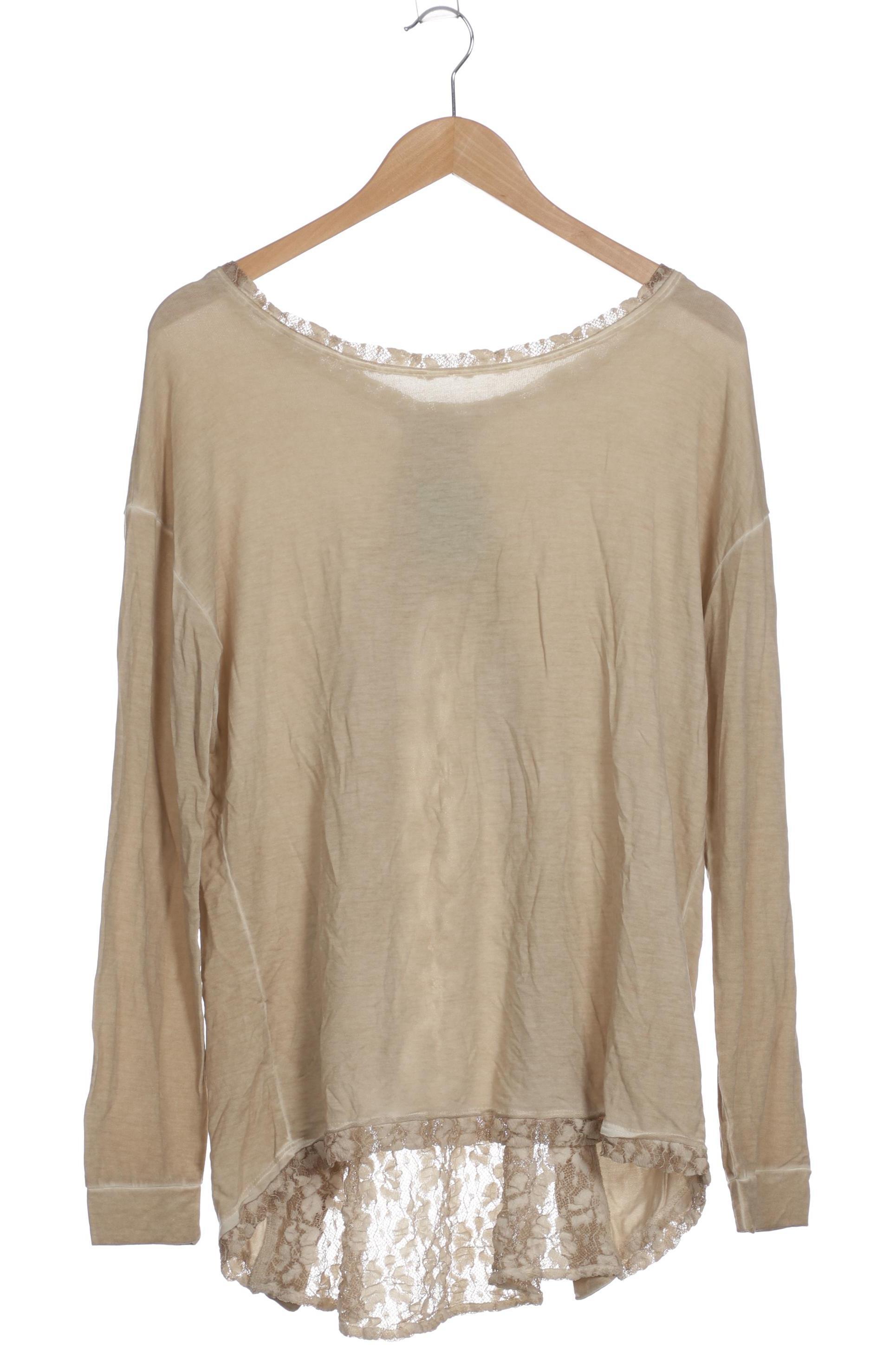 

Margittes Damen Langarmshirt, beige, Gr. 36