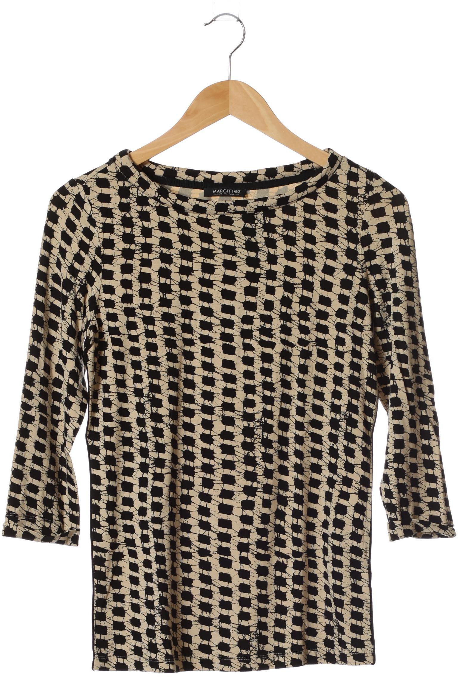 

Margittes Damen Langarmshirt, schwarz, Gr. 36