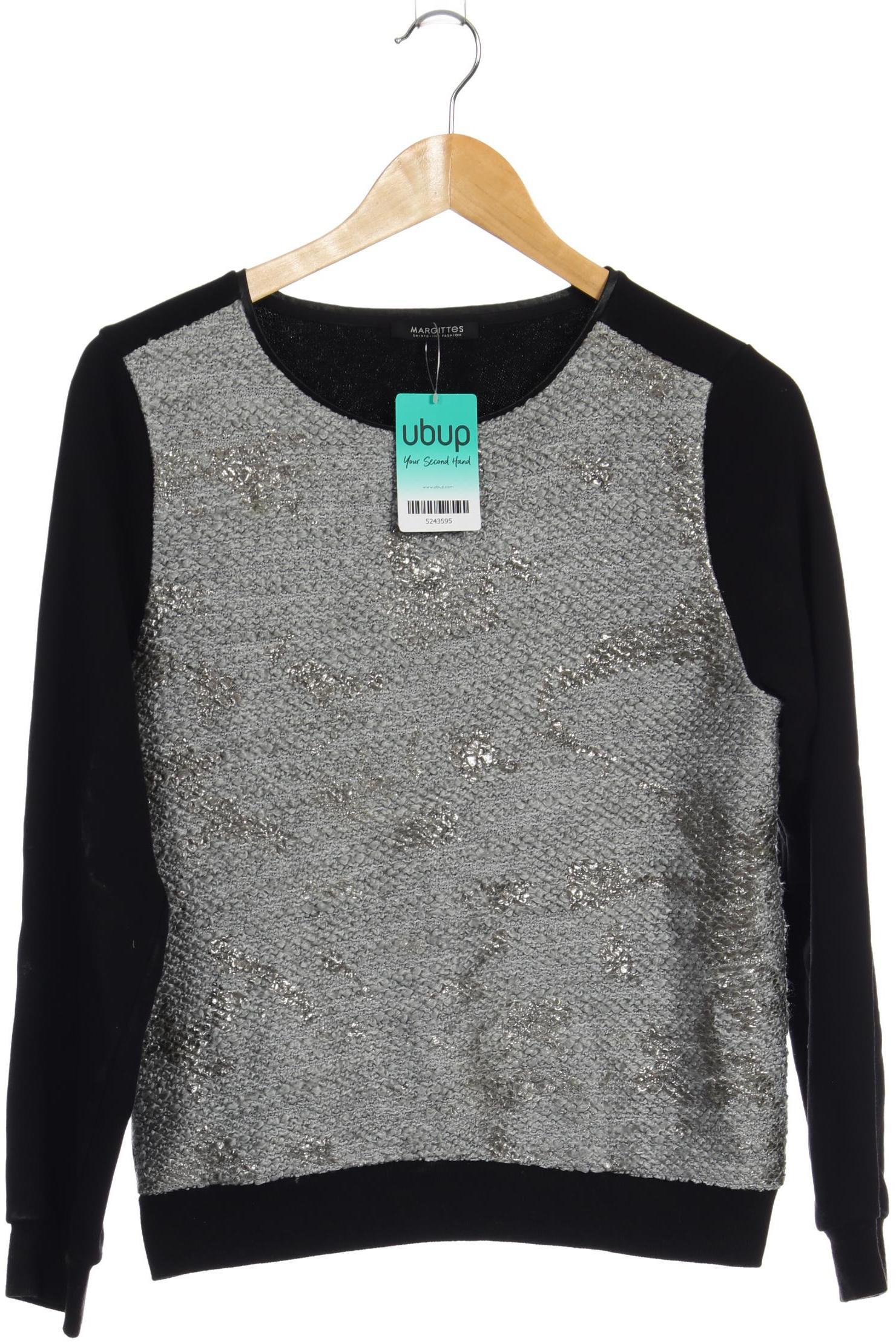 

Margittes Damen Sweatshirt, schwarz, Gr. 38