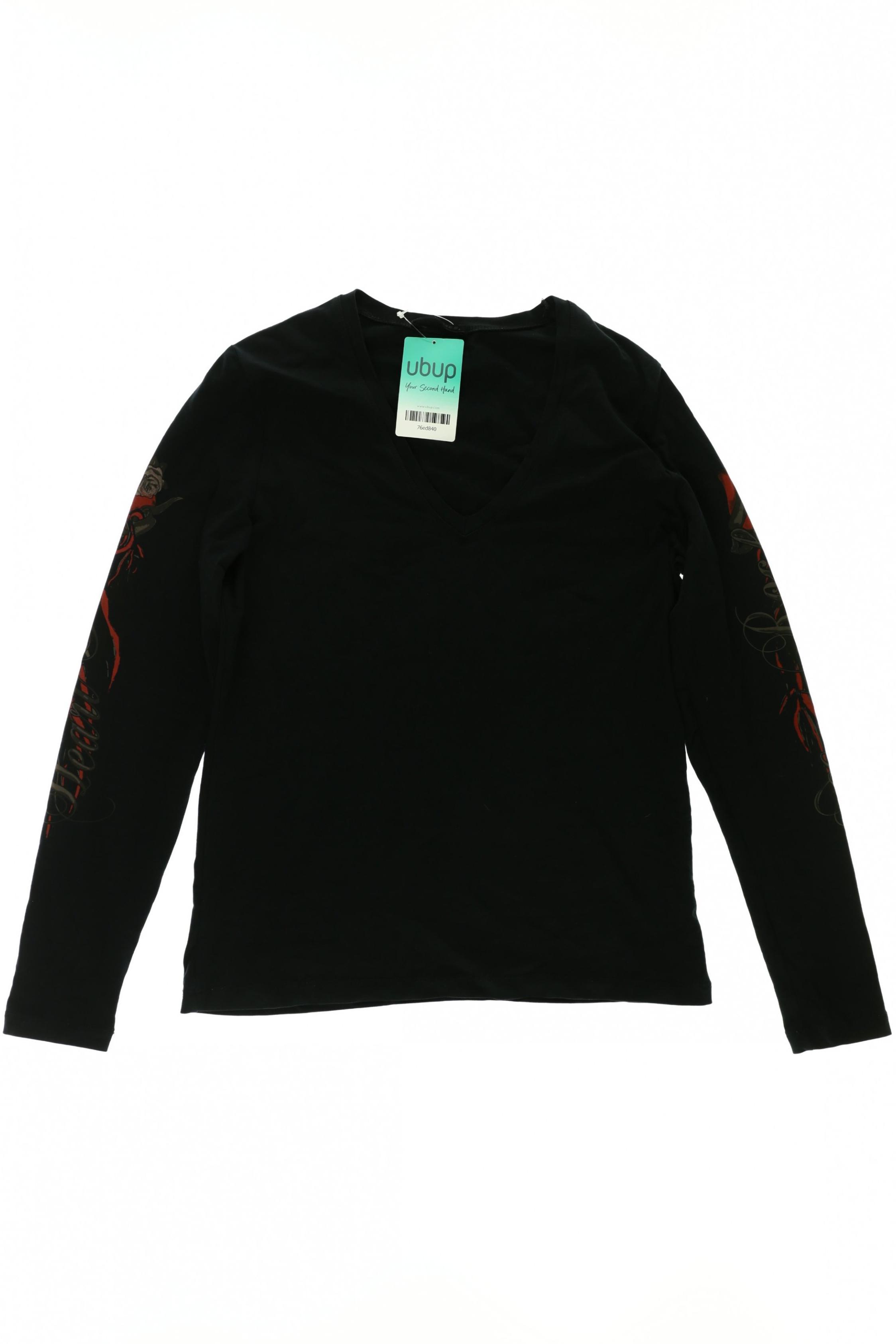 

Margittes Damen Langarmshirt, schwarz, Gr. 40