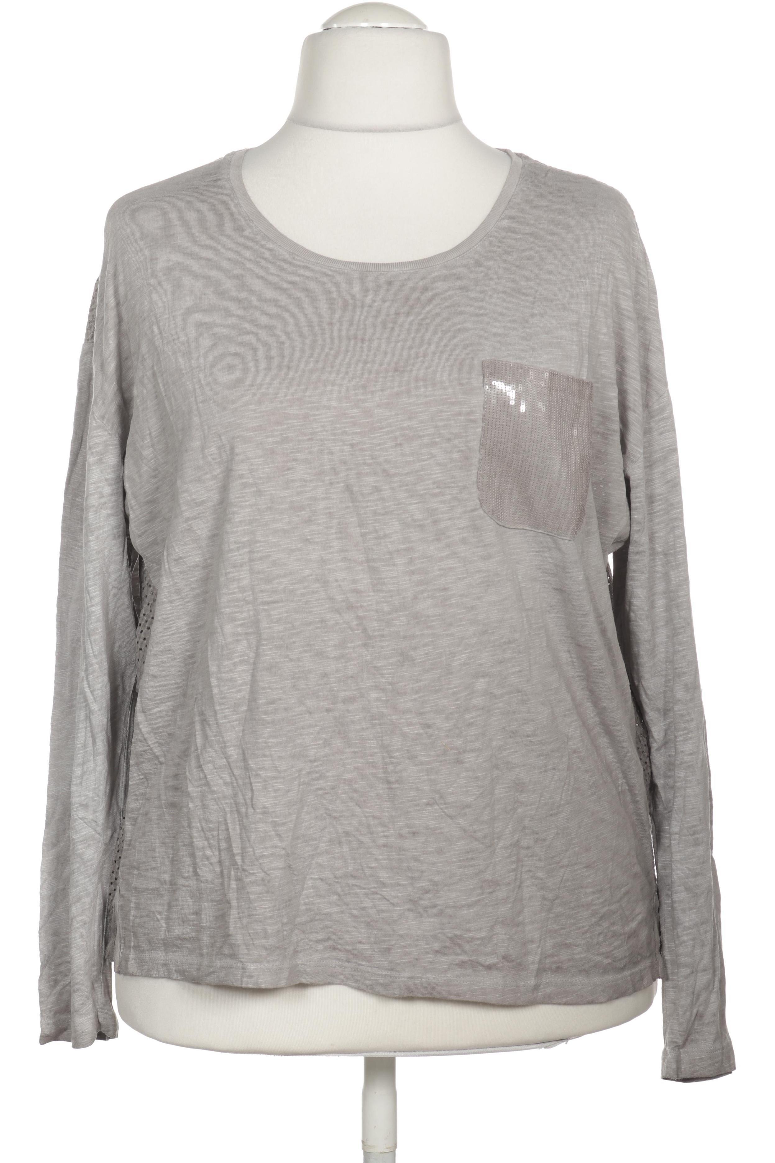 

Margittes Damen Langarmshirt, grau, Gr. 42