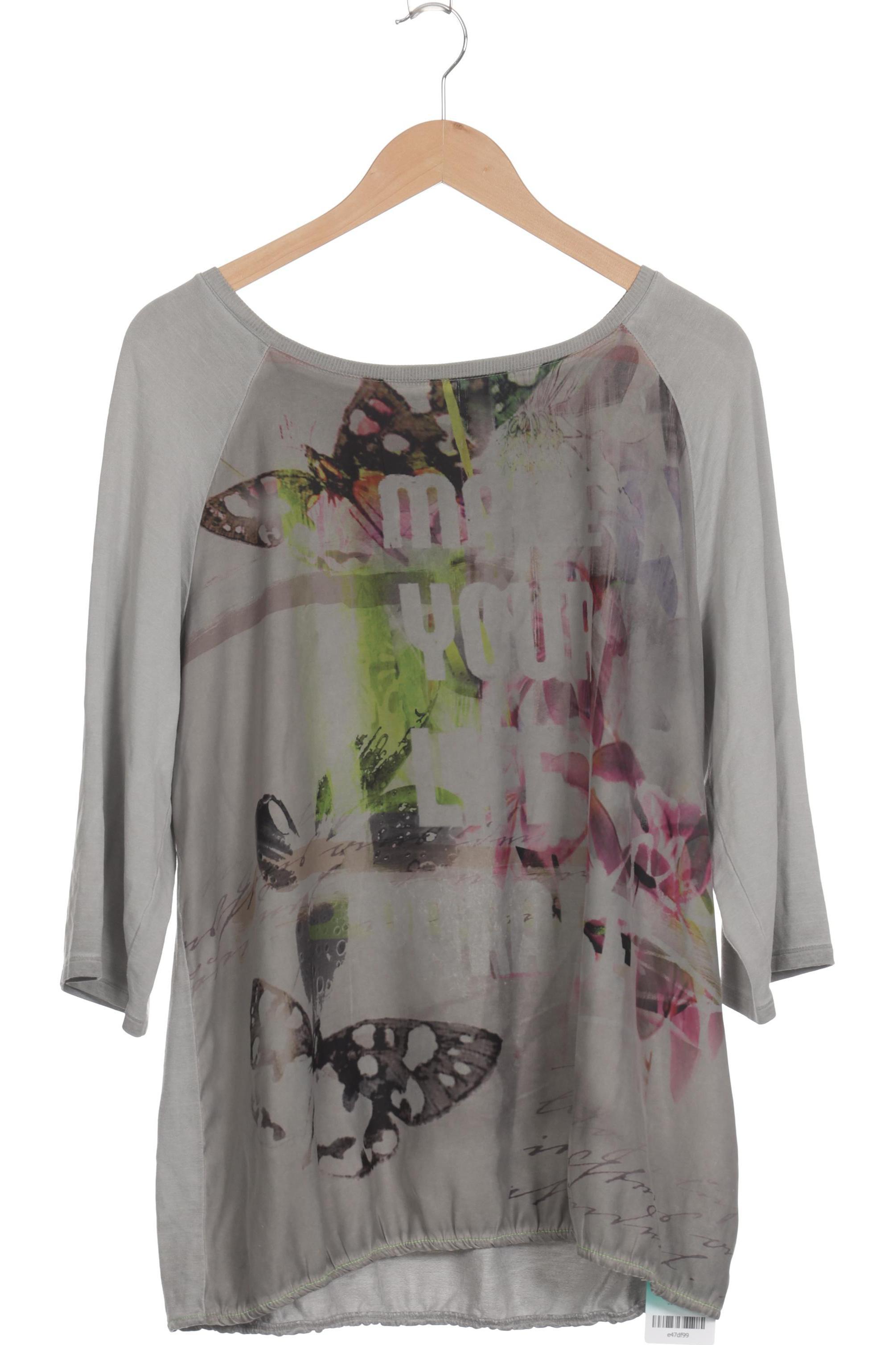 

Margittes Damen Langarmshirt, grau, Gr. 42