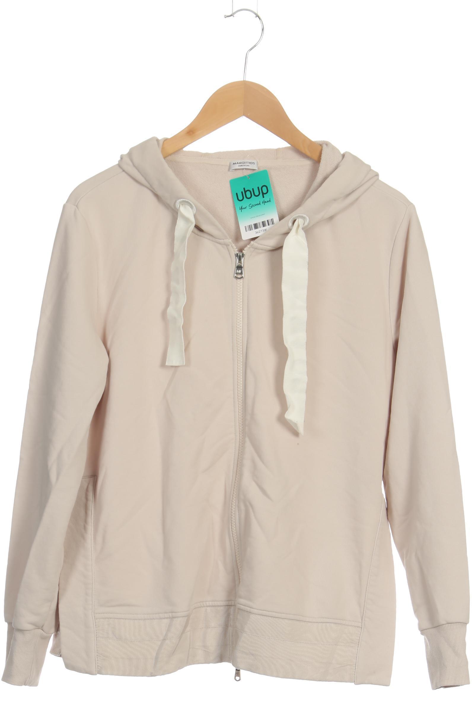 Thumbnail - Margittes Damen Kapuzenpullover, beige, Gr. 40