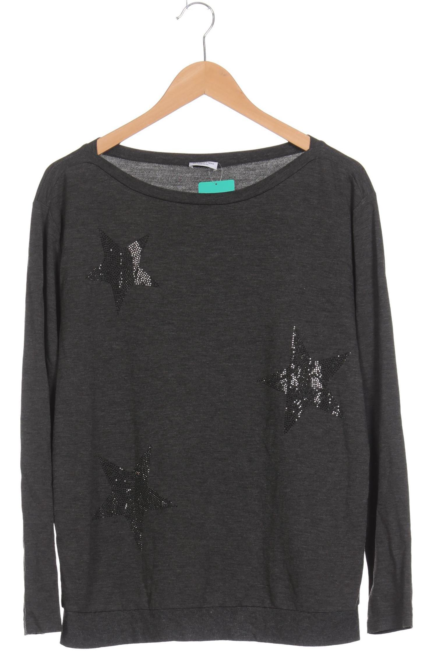 

Margittes Damen Langarmshirt, grau, Gr. 40
