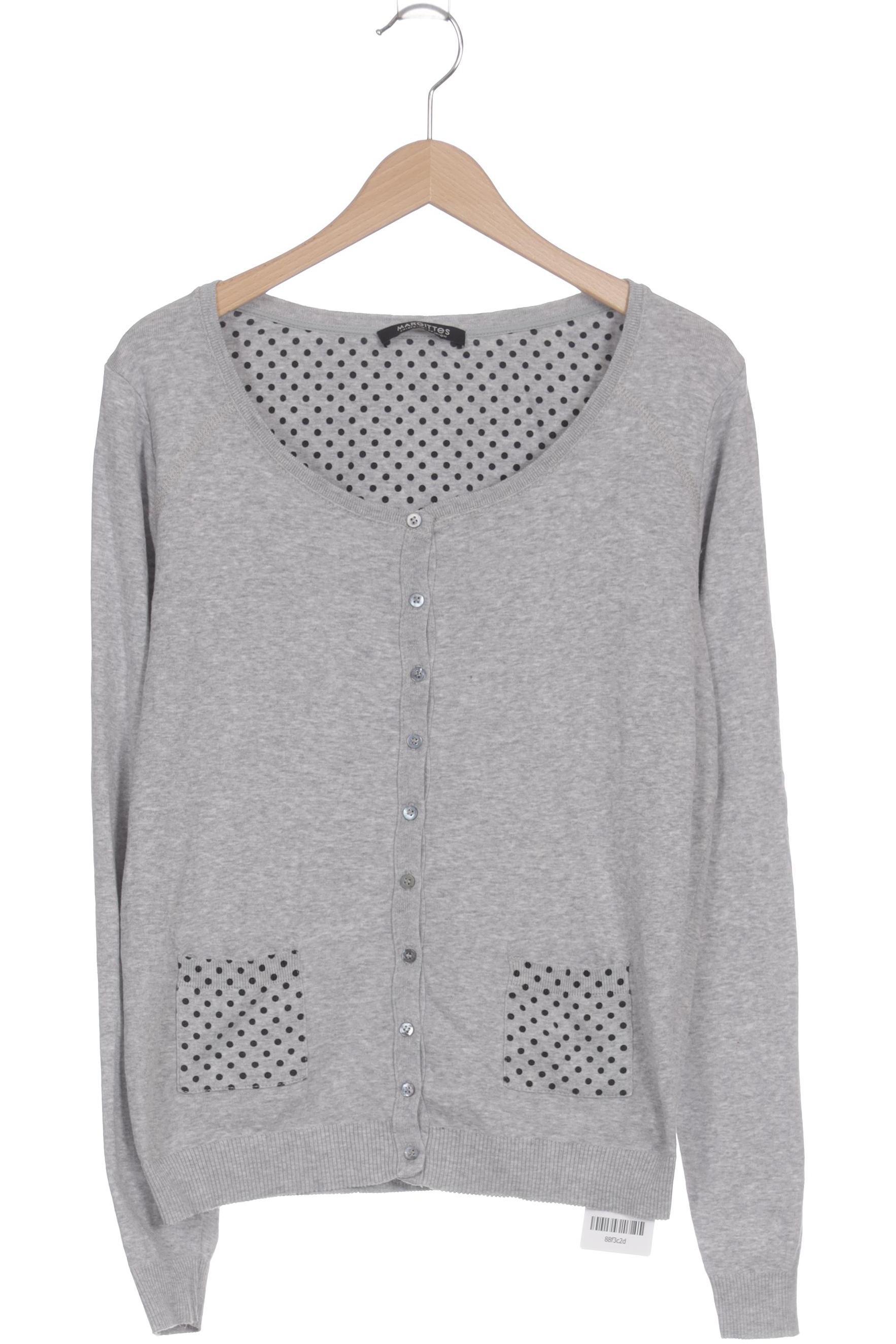 

Margittes Damen Strickjacke, grau, Gr. 38