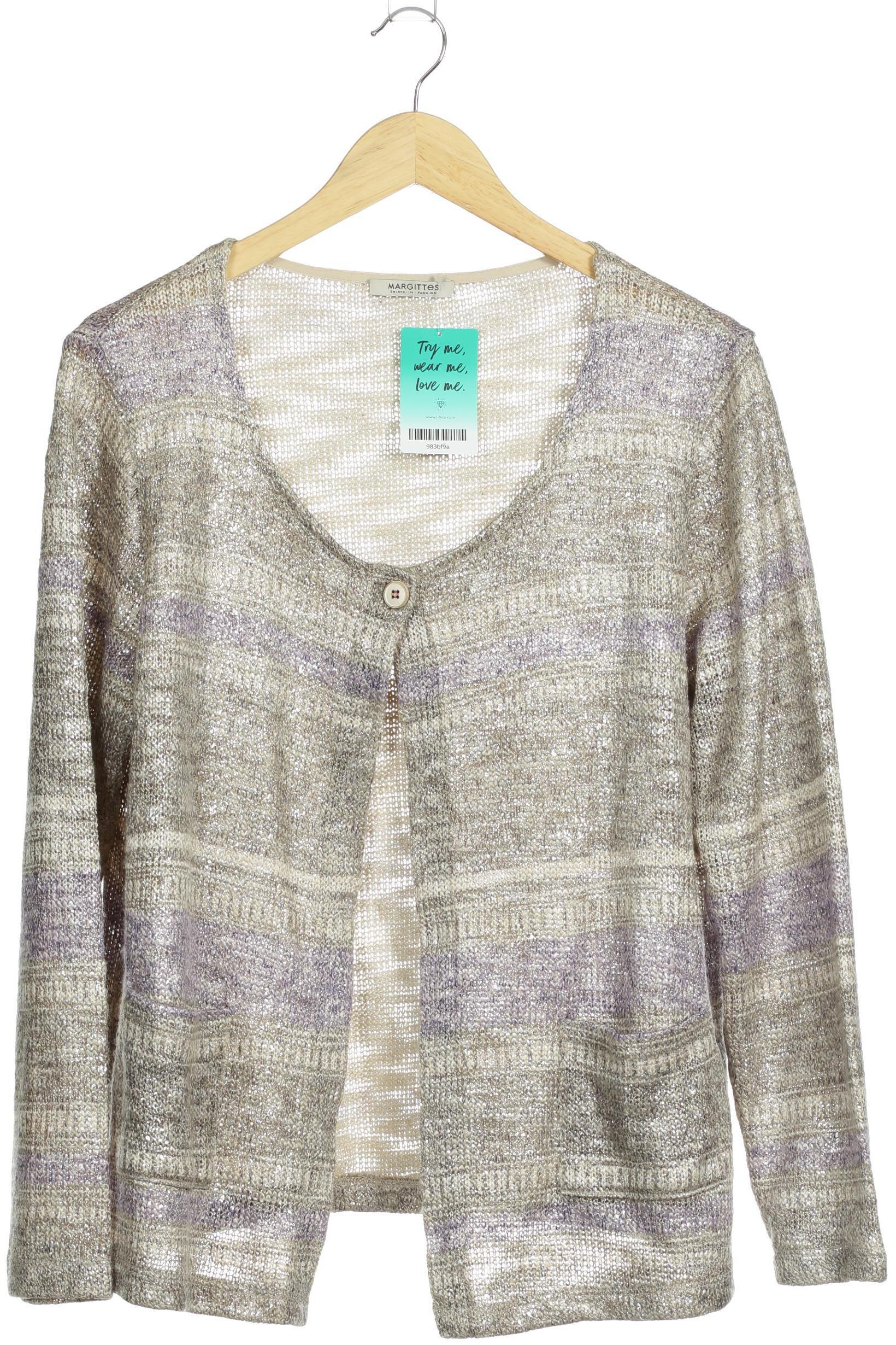 

Margittes Damen Strickjacke, grau, Gr. 46