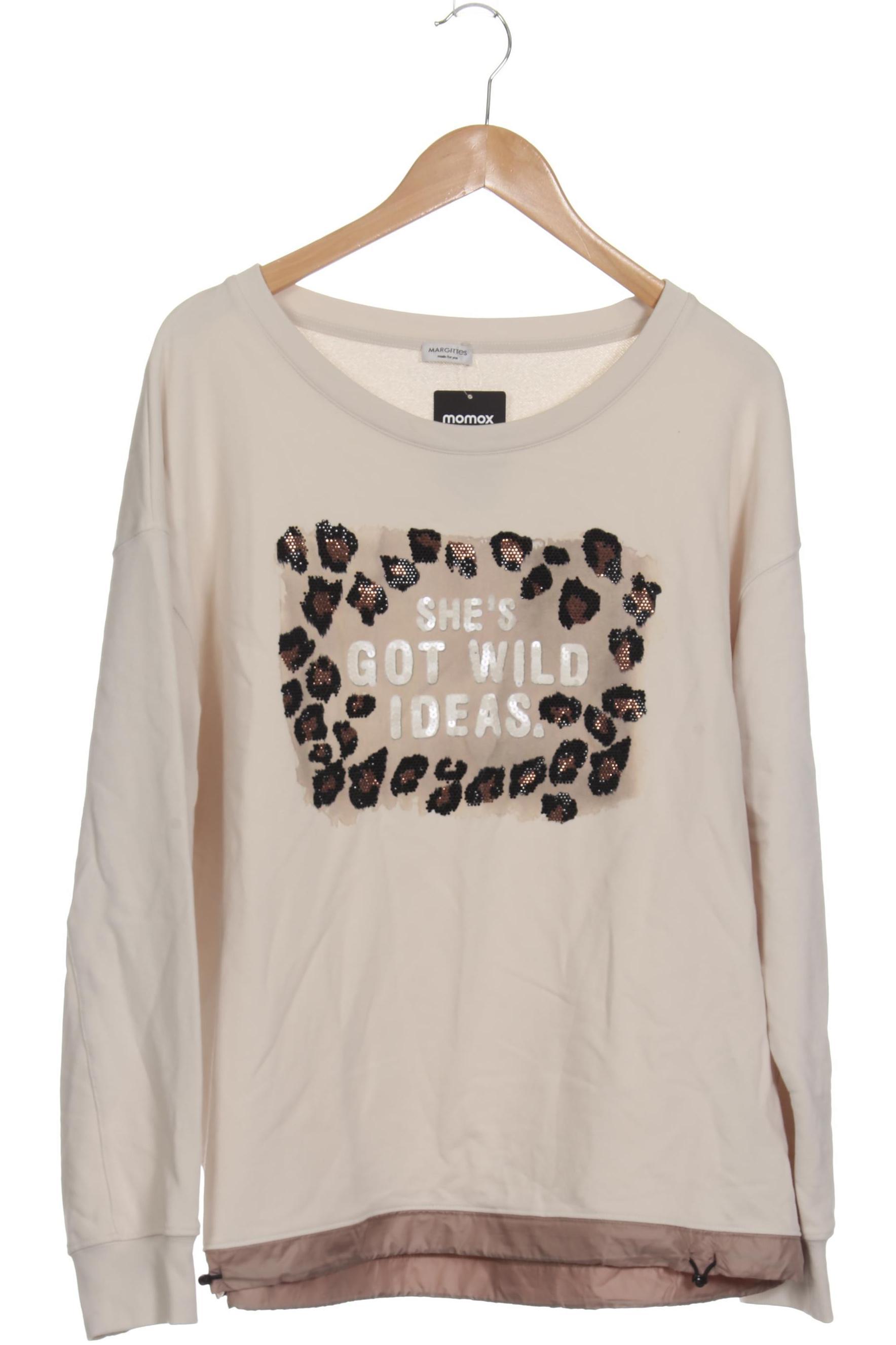

Margittes Damen Sweatshirt, beige, Gr. 46