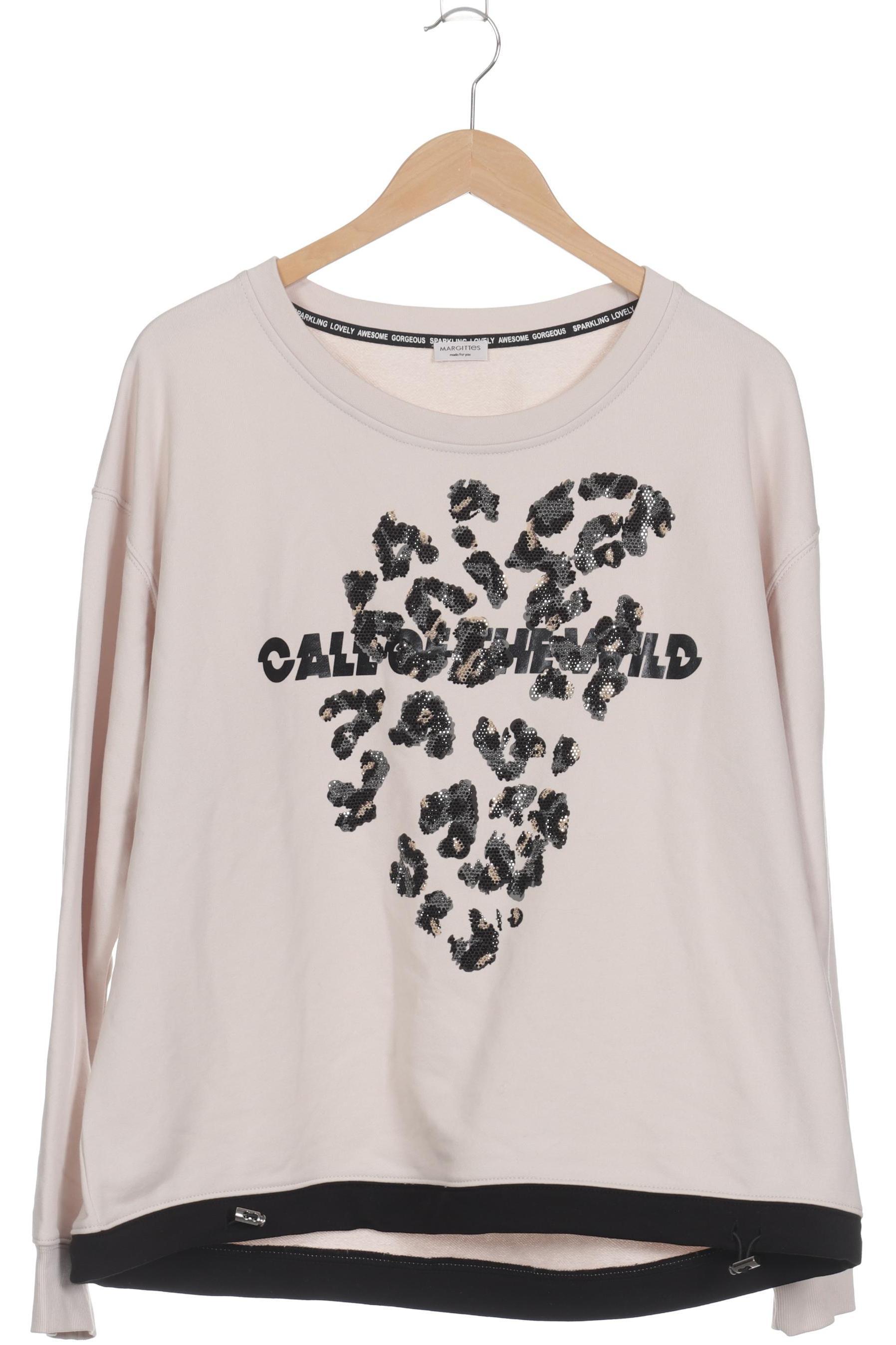 

Margittes Damen Sweatshirt, beige, Gr. 40