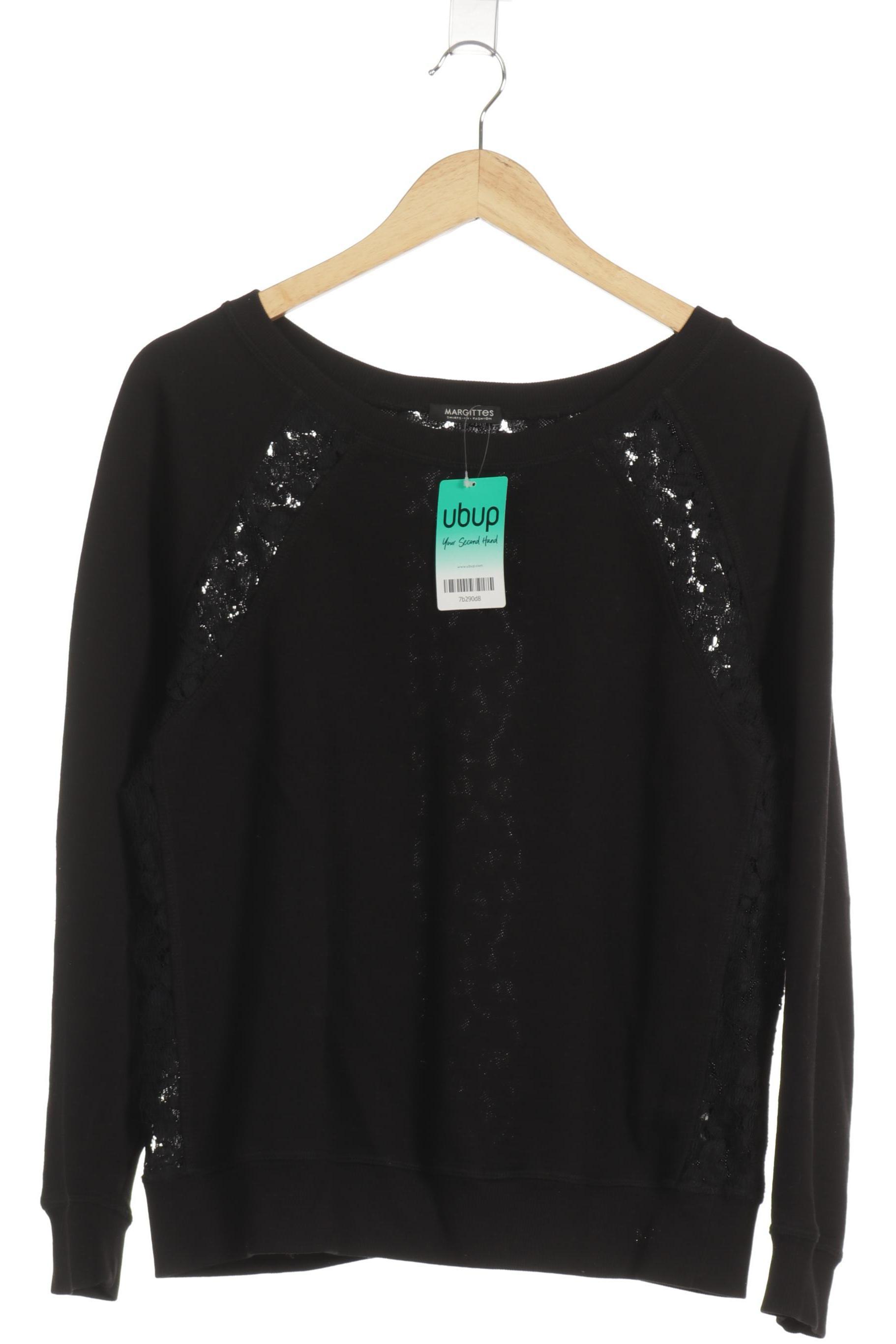 

Margittes Damen Sweatshirt, schwarz, Gr. 40