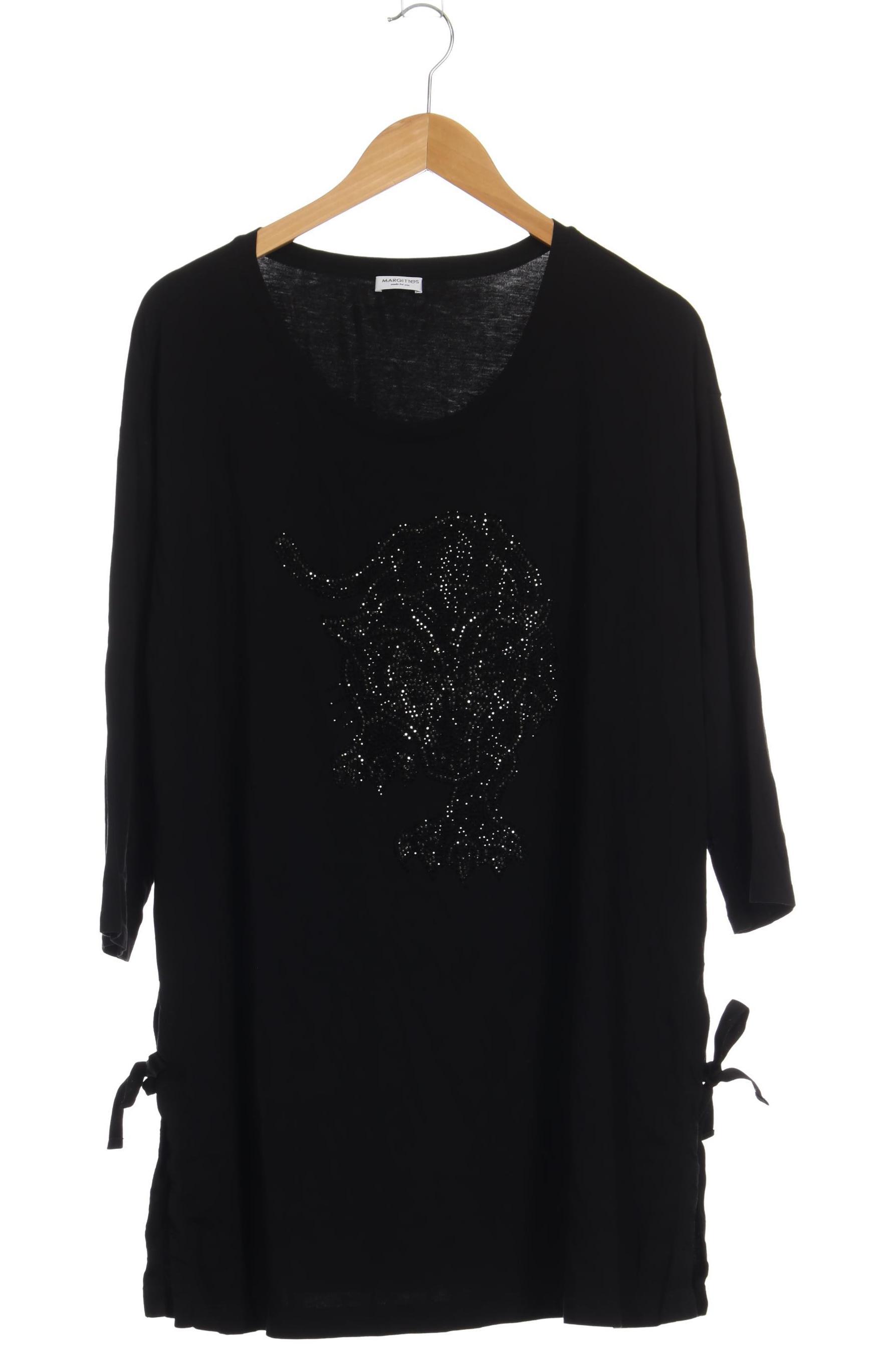 

Margittes Damen T-Shirt, schwarz, Gr. 46