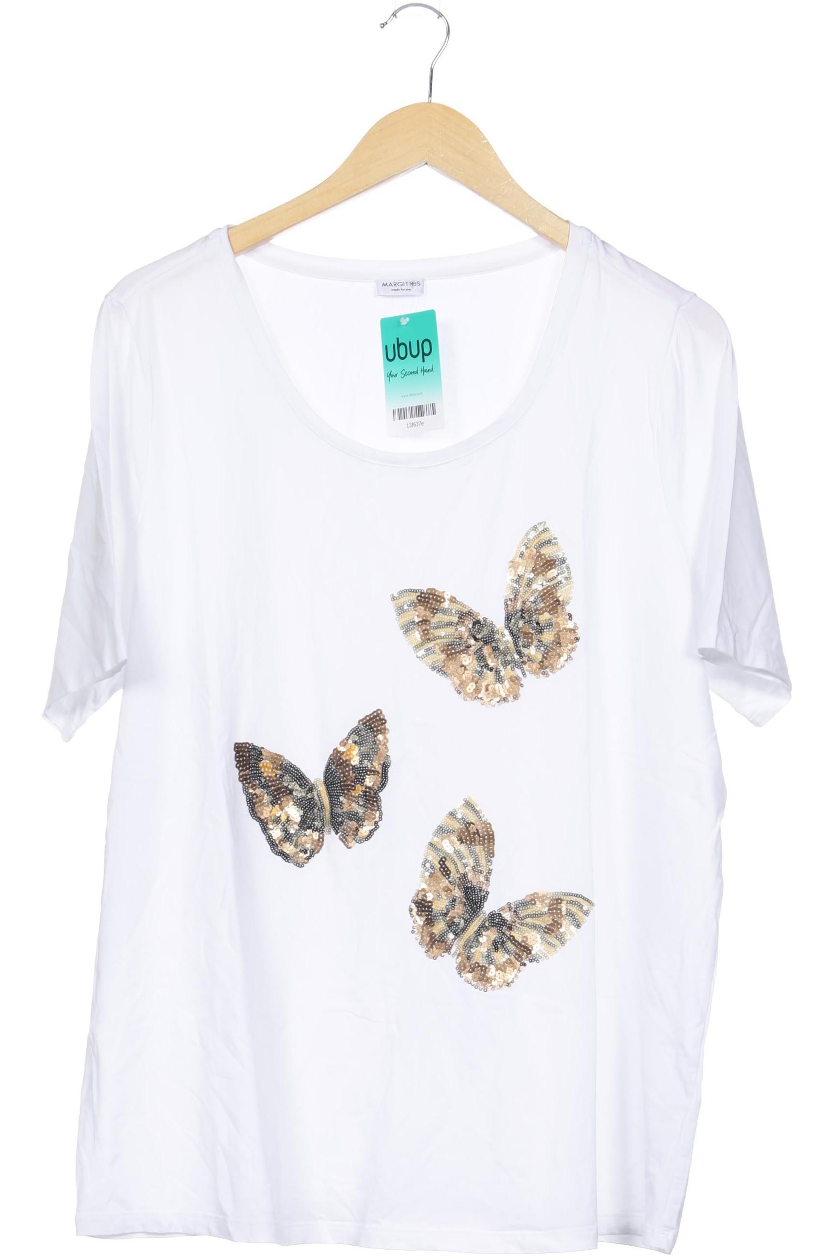 

Margittes Damen T-Shirt, weiß, Gr. 48