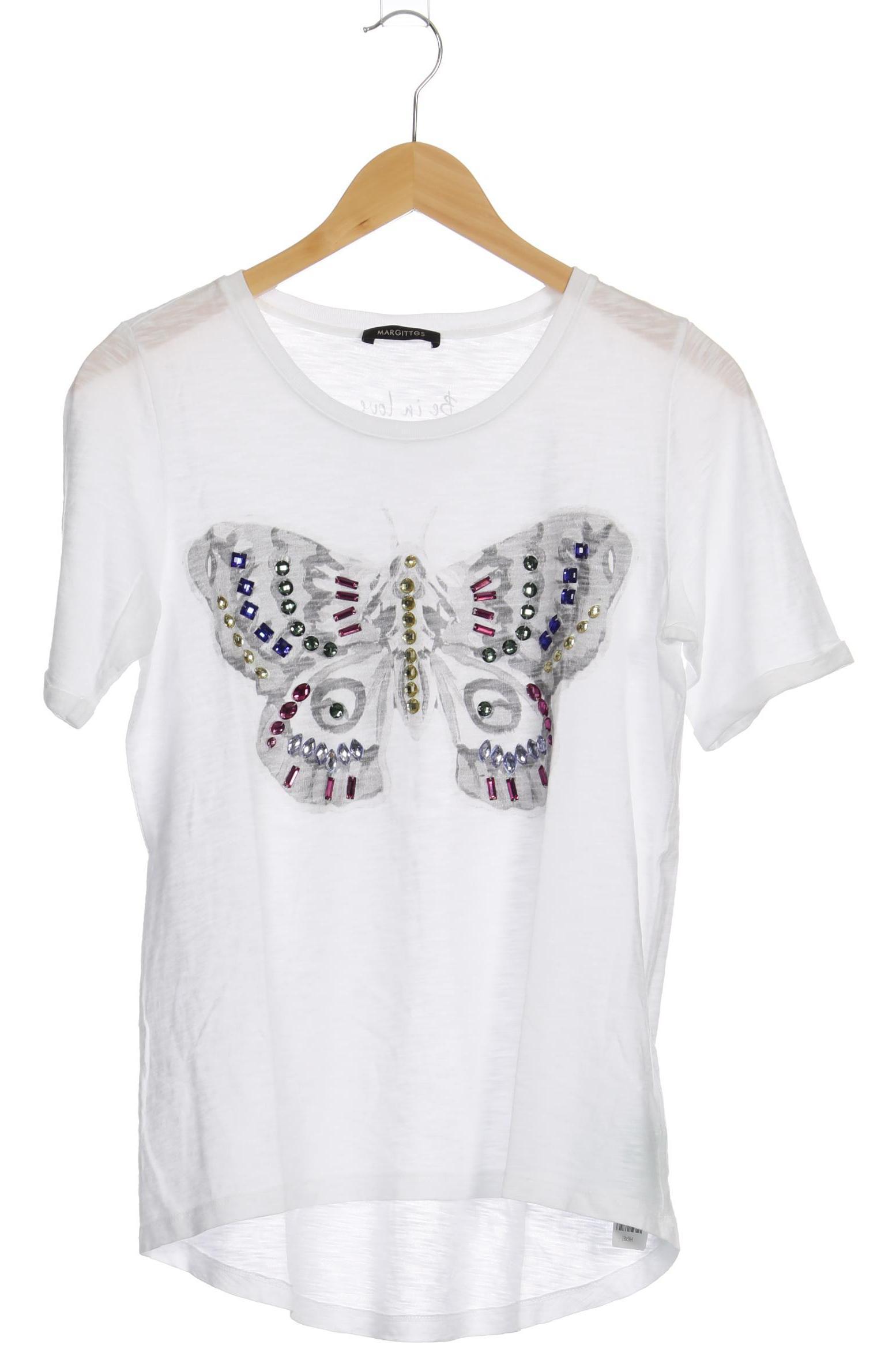 

Margittes Damen T-Shirt, weiß, Gr. 34