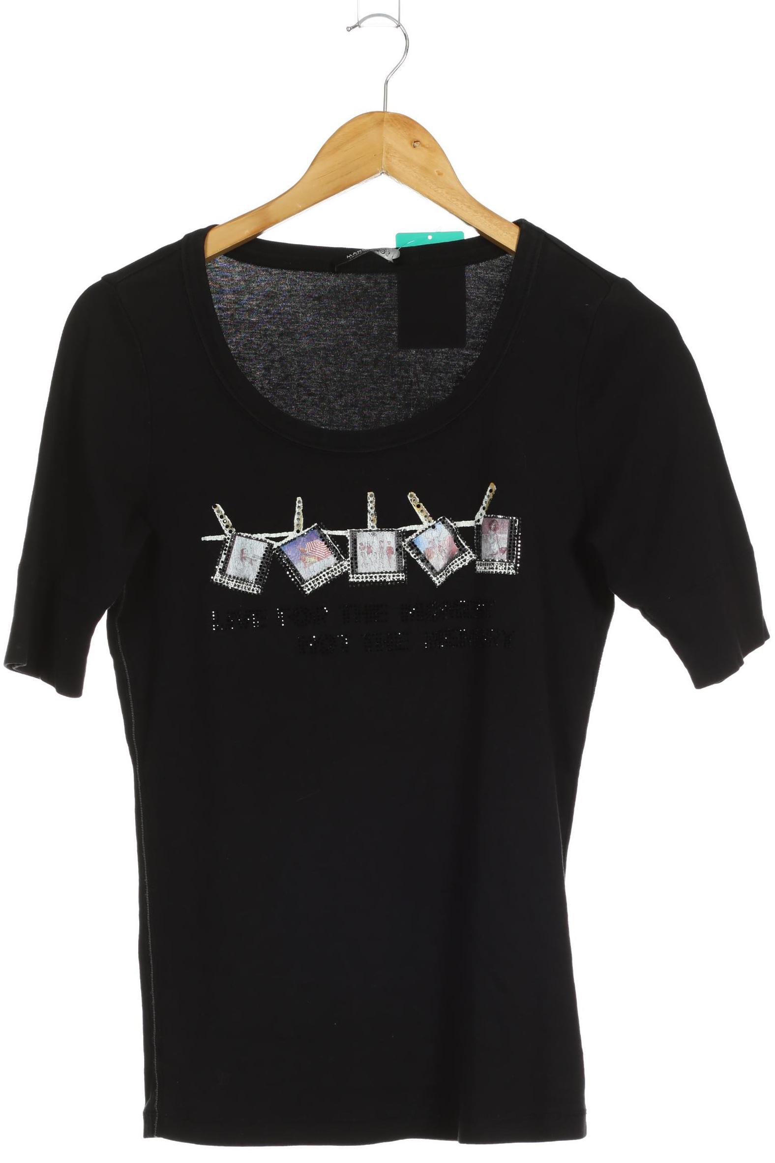 

Margittes Damen T-Shirt, schwarz, Gr. 40