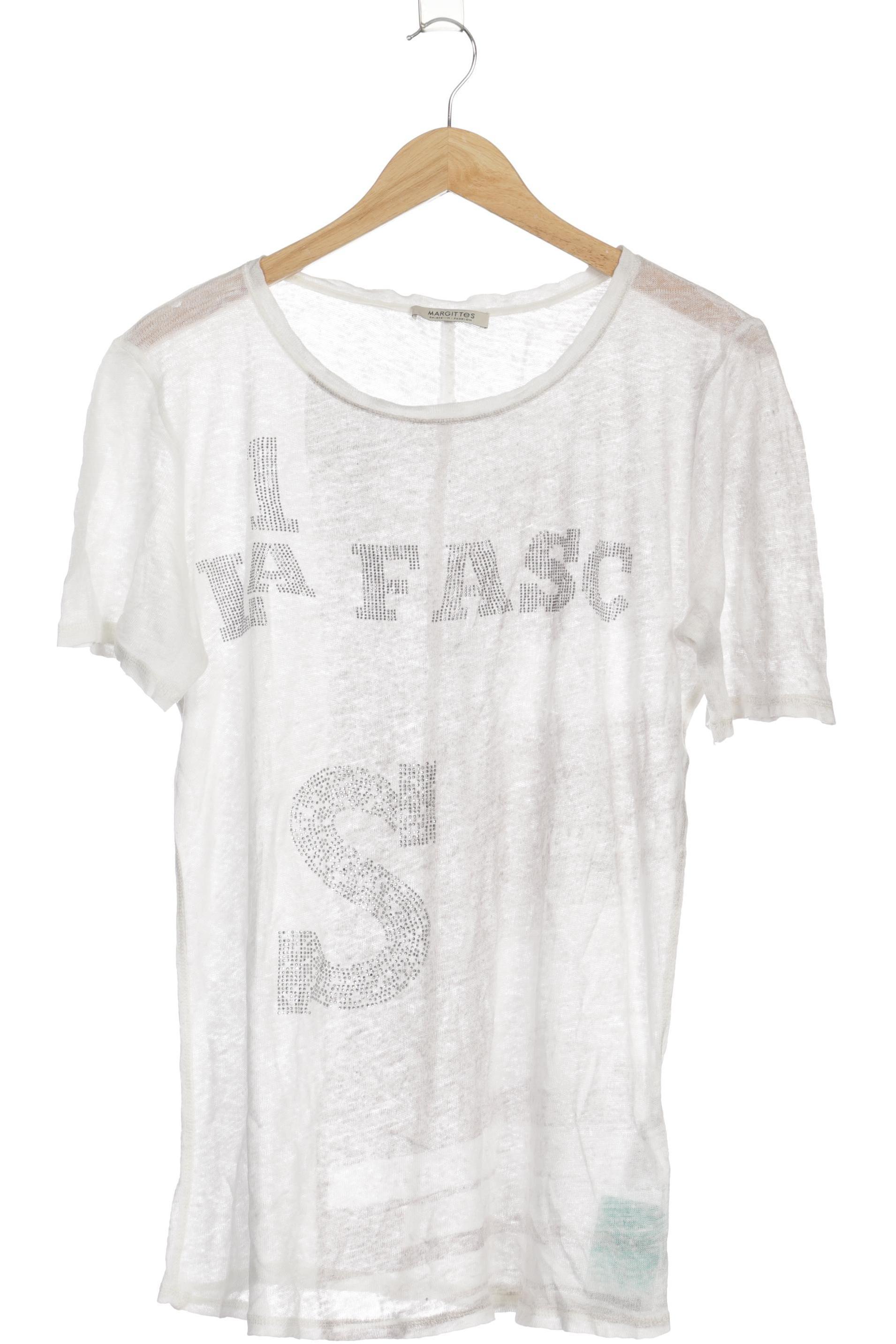 

Margittes Damen T-Shirt, weiß, Gr. 36