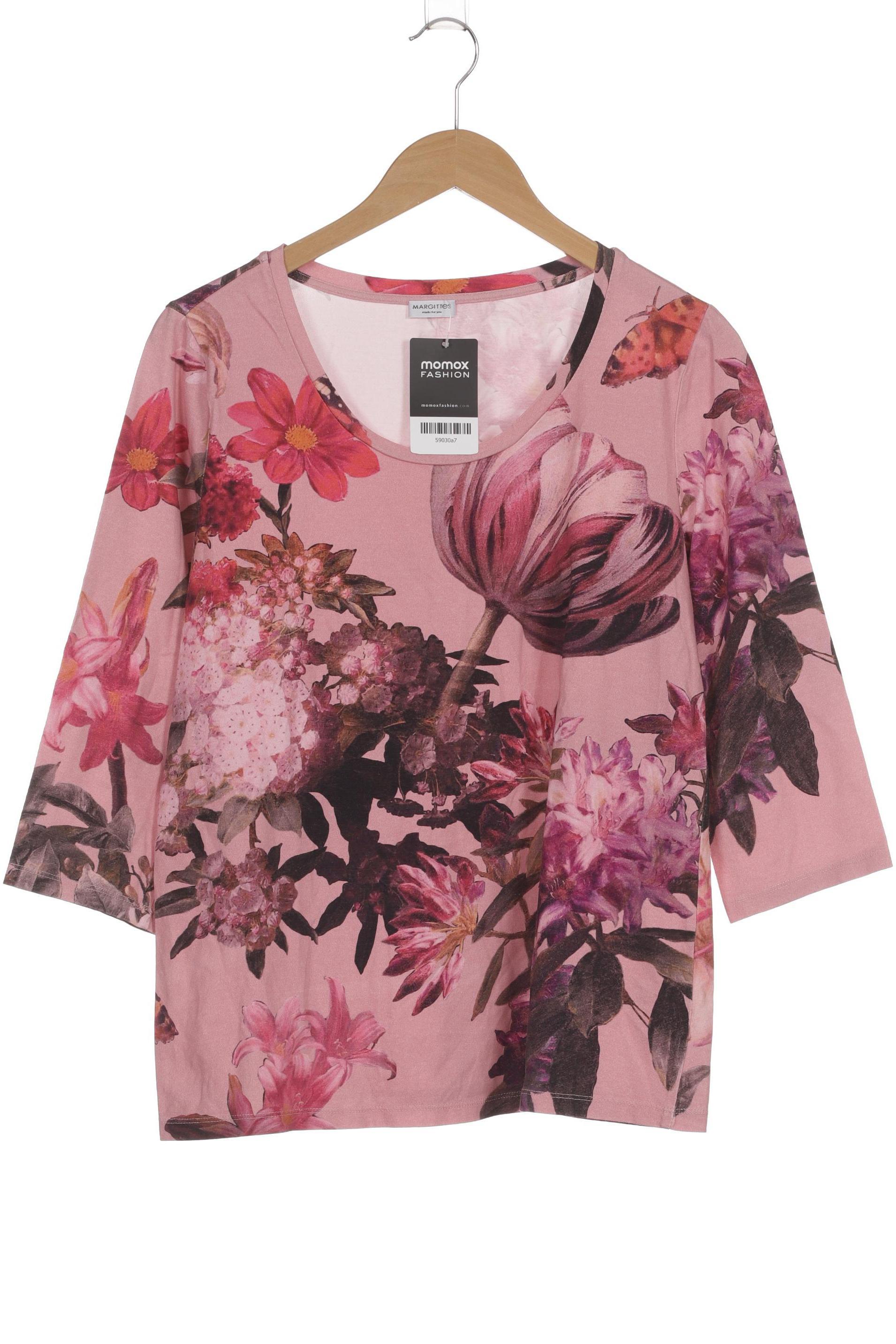 

Margittes Damen Langarmshirt, pink, Gr. 44