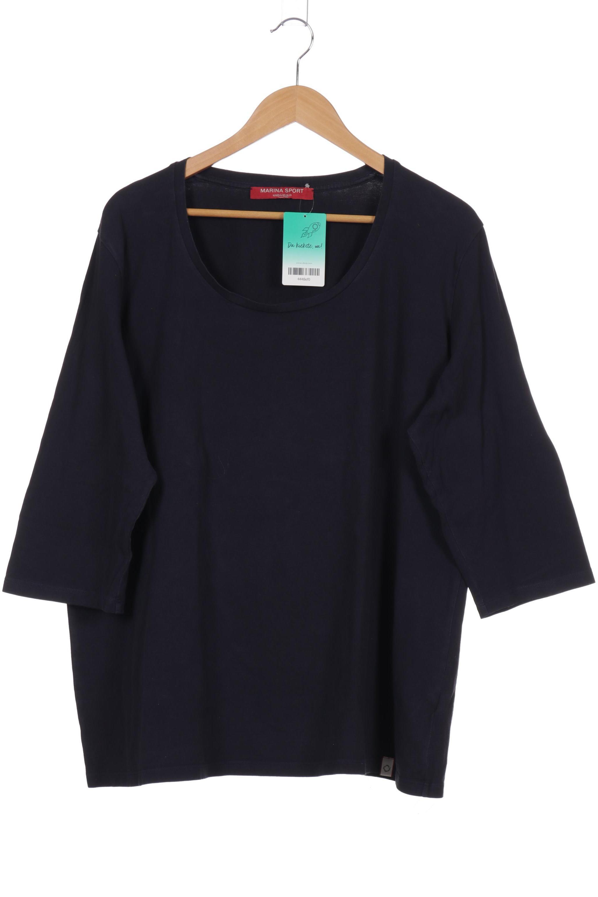 

Marina Rinaldi Damen Langarmshirt, blau, Gr.