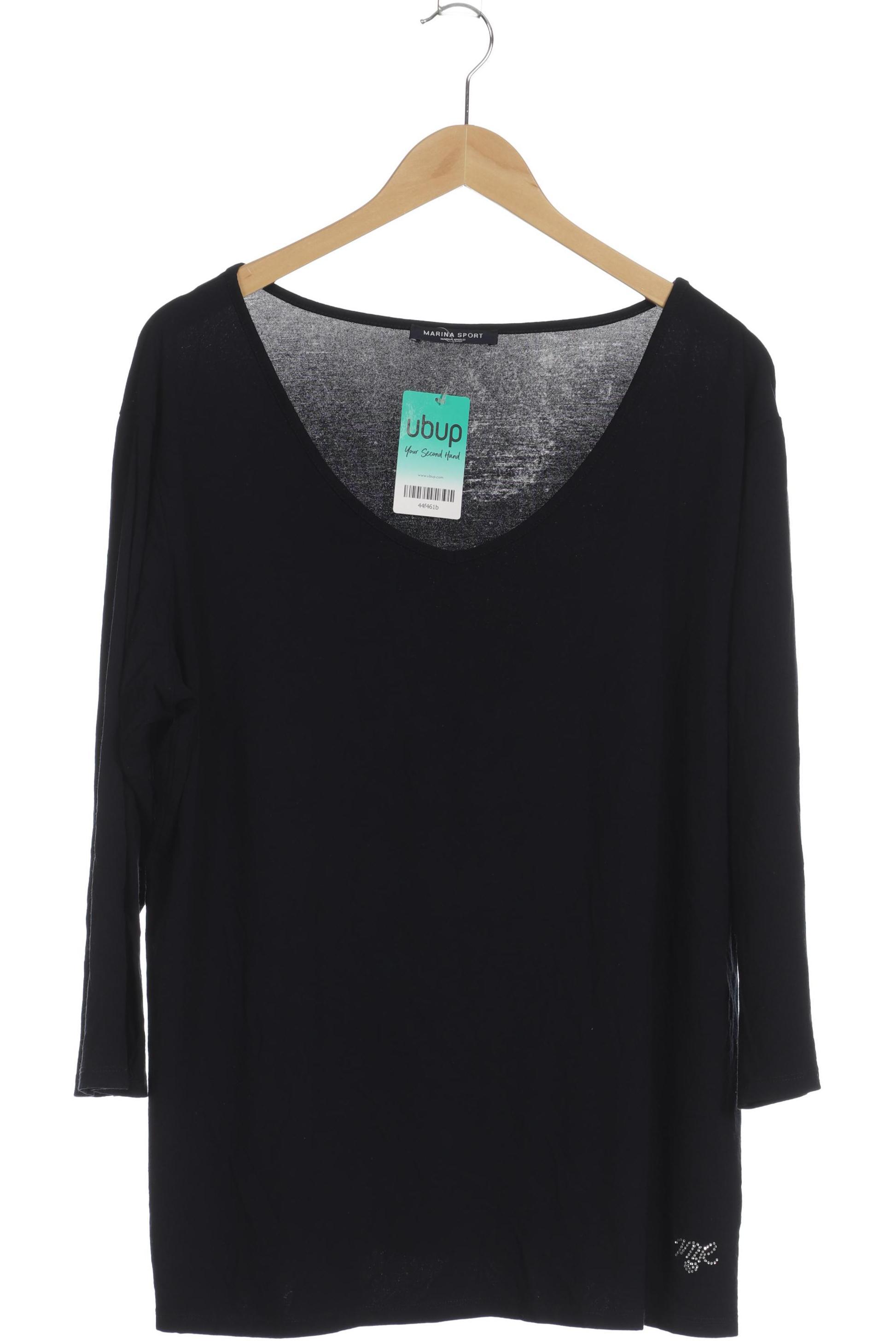 

Marina Rinaldi Damen Langarmshirt, blau, Gr.