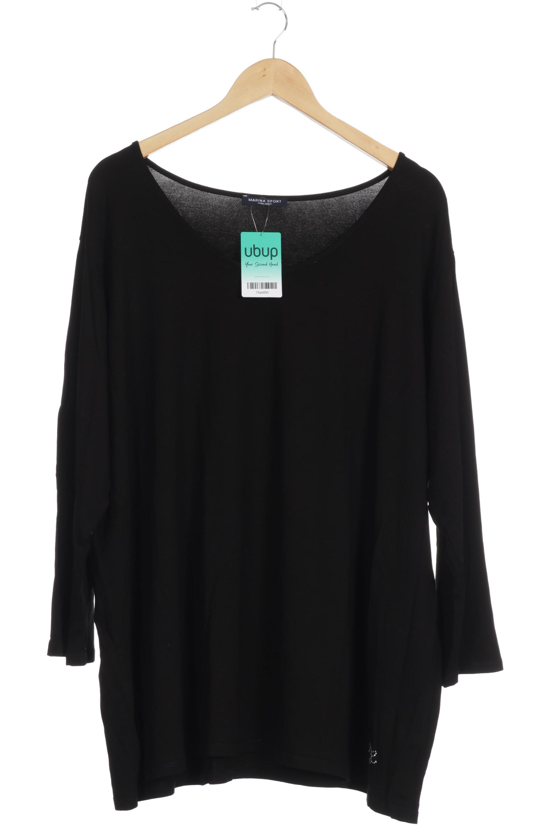 

Marina Rinaldi Damen Langarmshirt, schwarz, Gr.