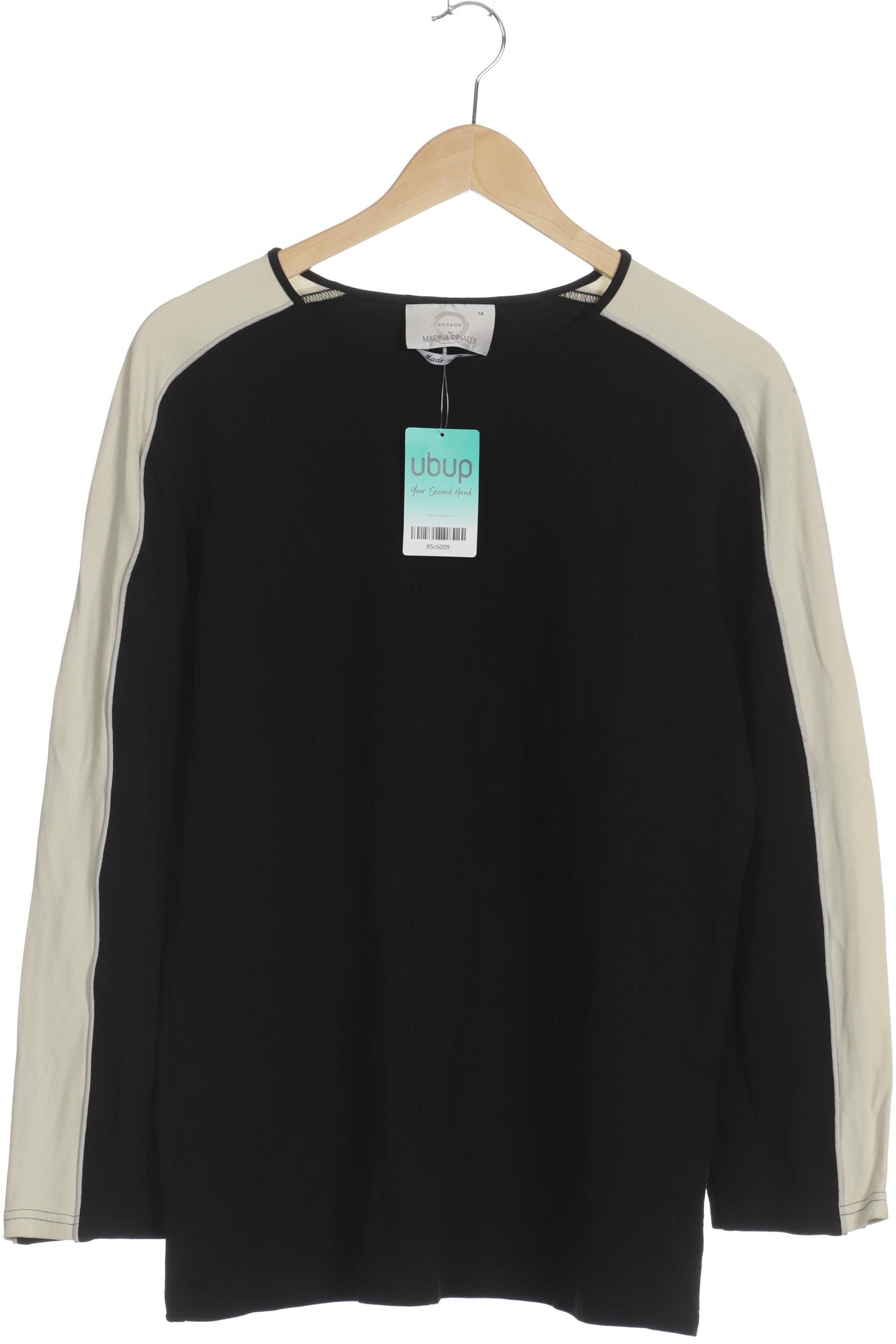 

Marina Rinaldi Damen Langarmshirt, schwarz, Gr.
