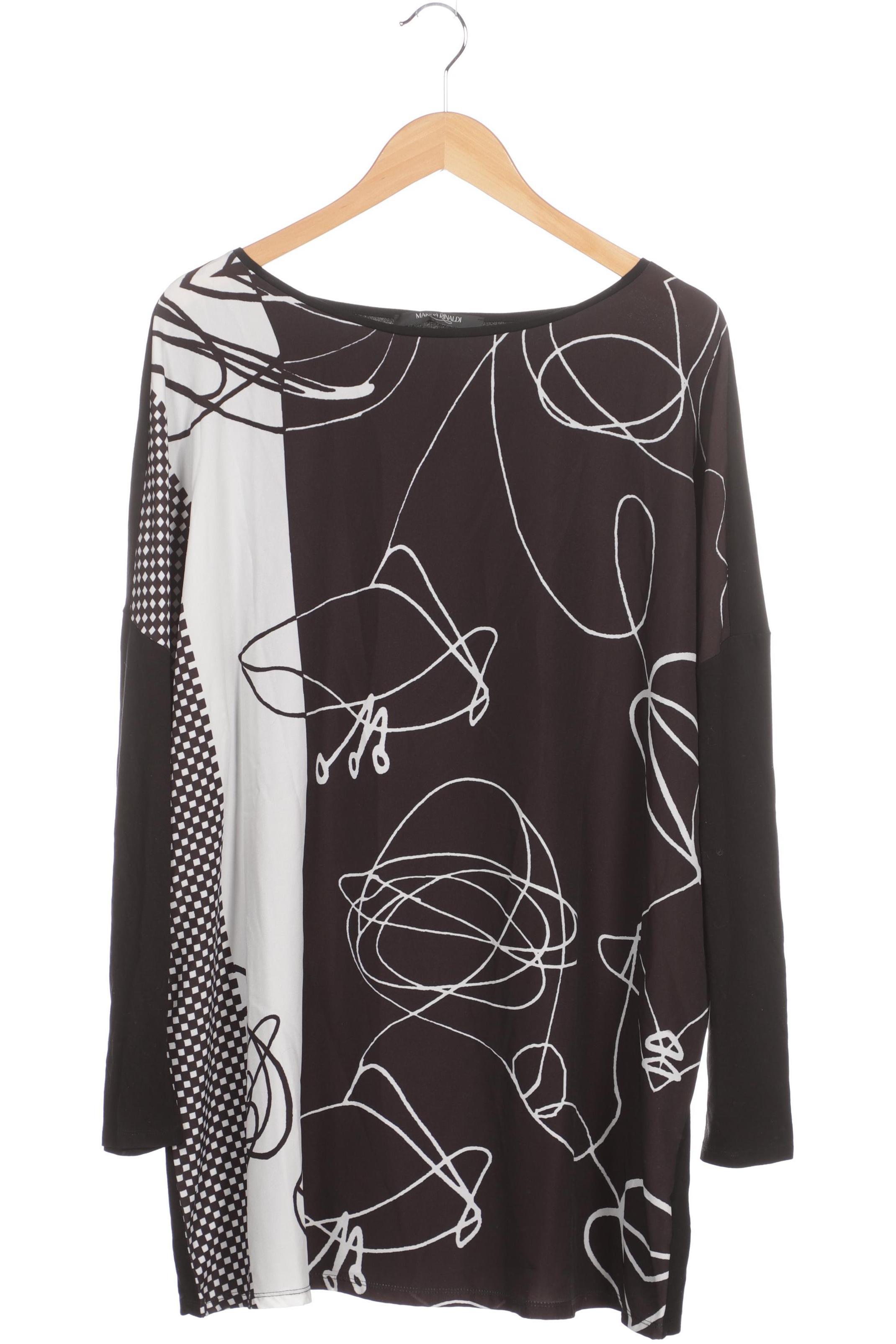 

Marina Rinaldi Damen Langarmshirt, schwarz, Gr.